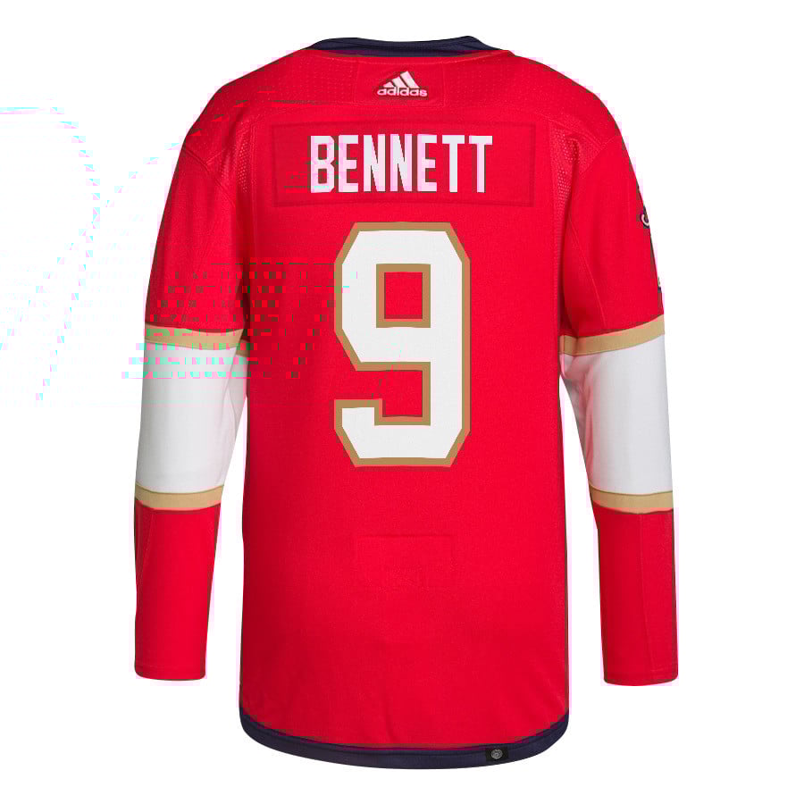 Sam Bennett 9 Florida Panthers 2024 Playoffs Patch Home Red NHL Jersey Men's