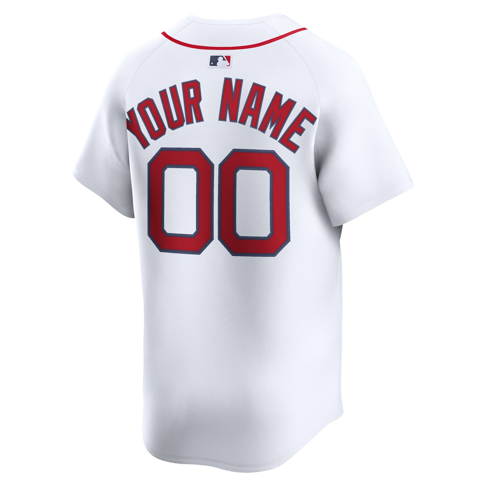 Boston Red Sox White Home Limited Custom MLB Jersey Men's