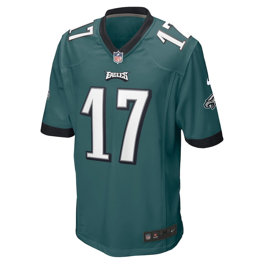 Nakobe Dean 17 Philadelphia Eagles Game Green NFL Jersey Men's