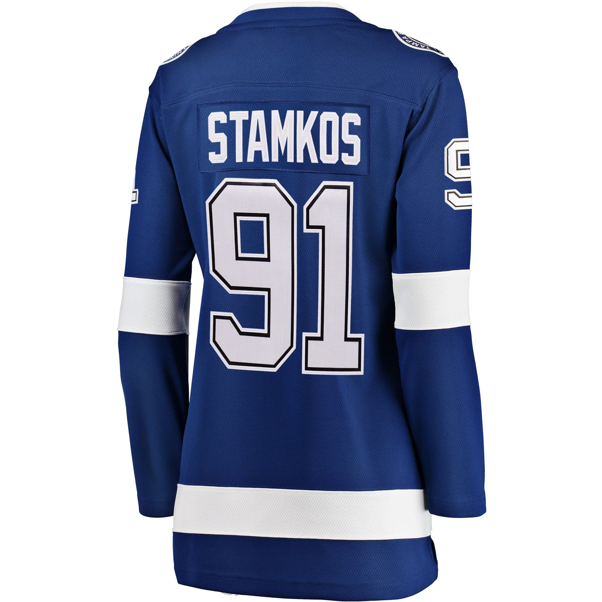 Tampa Bay Lightning Steven Stamkos Blue Home Breakaway Player NHL Jersey Women's