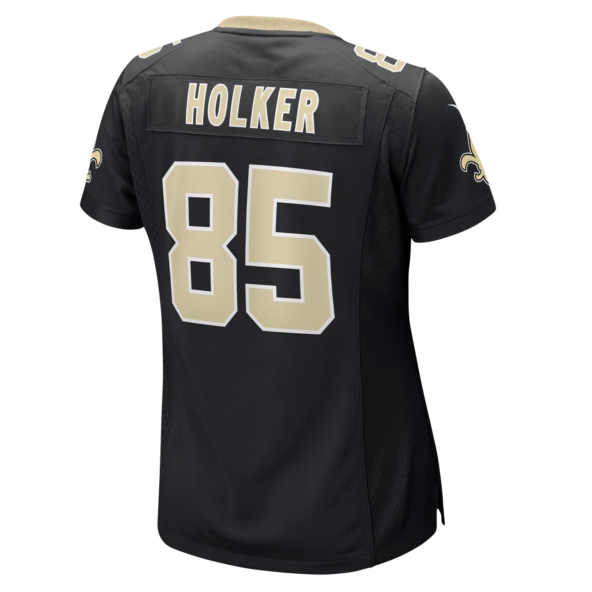 New Orleans Saints Dallin Holker Black Game NFL Jersey Women's