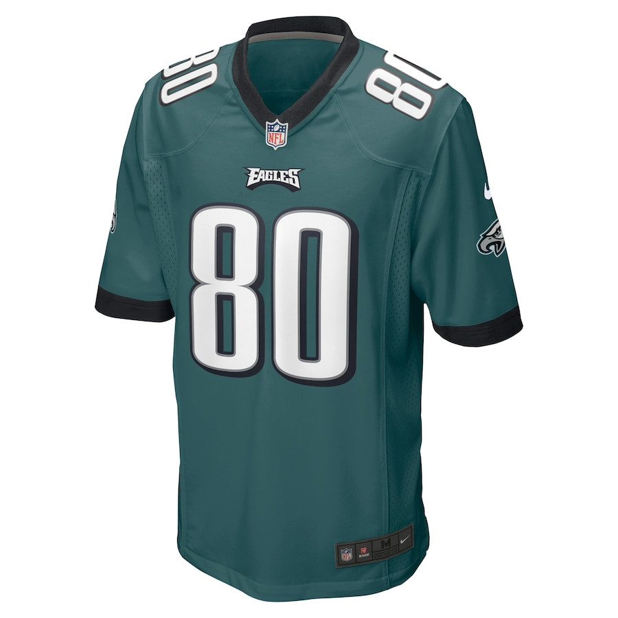 Julio Jones 80 Philadelphia Eagles Game Midnight Green NFL Jersey Men's