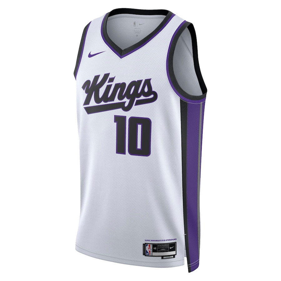 Domantas Sabonis 10 Sacramento Kings Unisex Swingman Association Editio White NBA Jersey Unisex