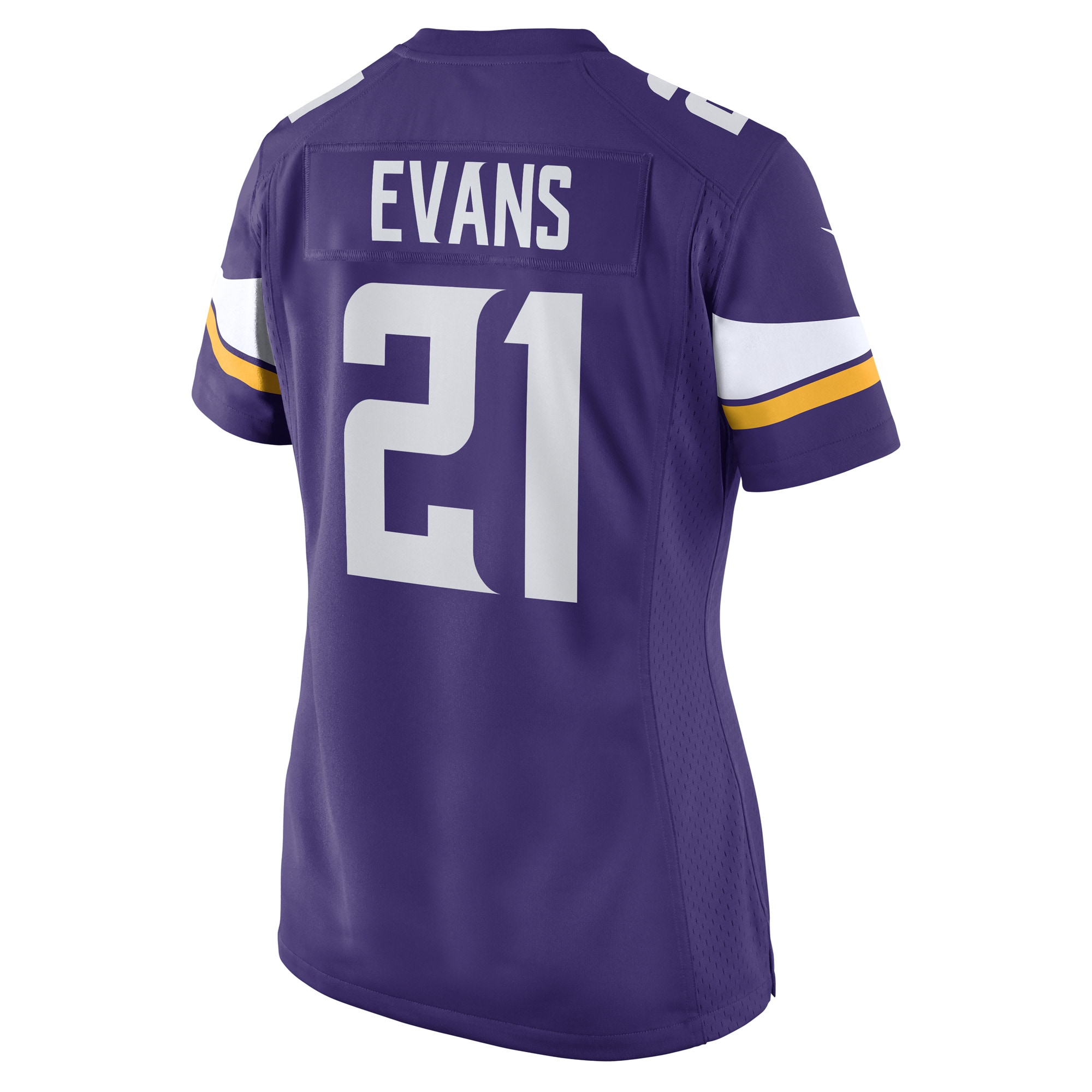Minnesota Vikings Akayleb Evans Purple Game Player NFL Jersey Women's