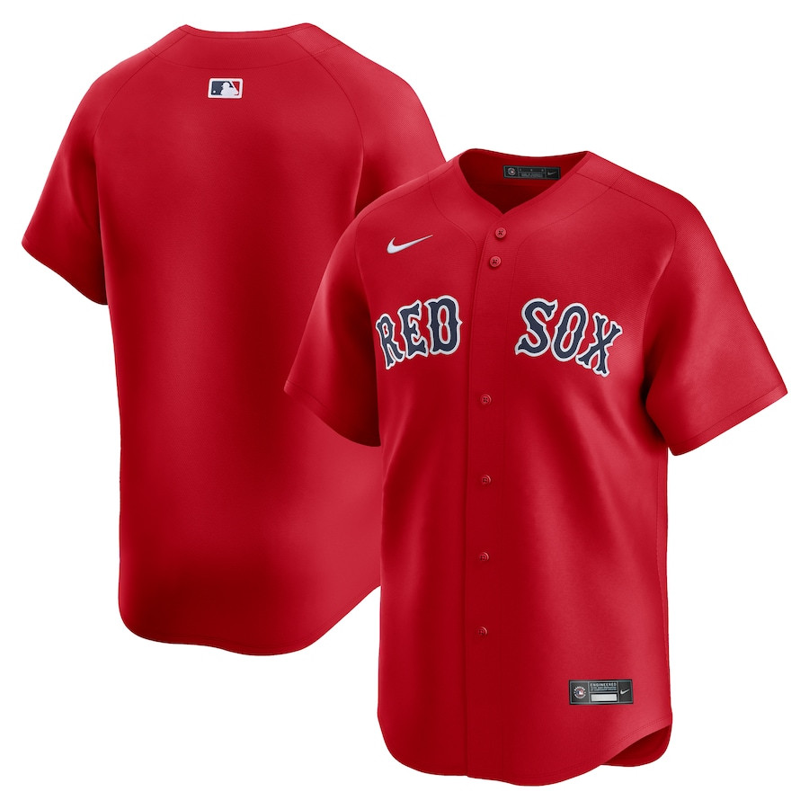 Boston Red Sox Alternate Limited Red MLB Jersey Men's