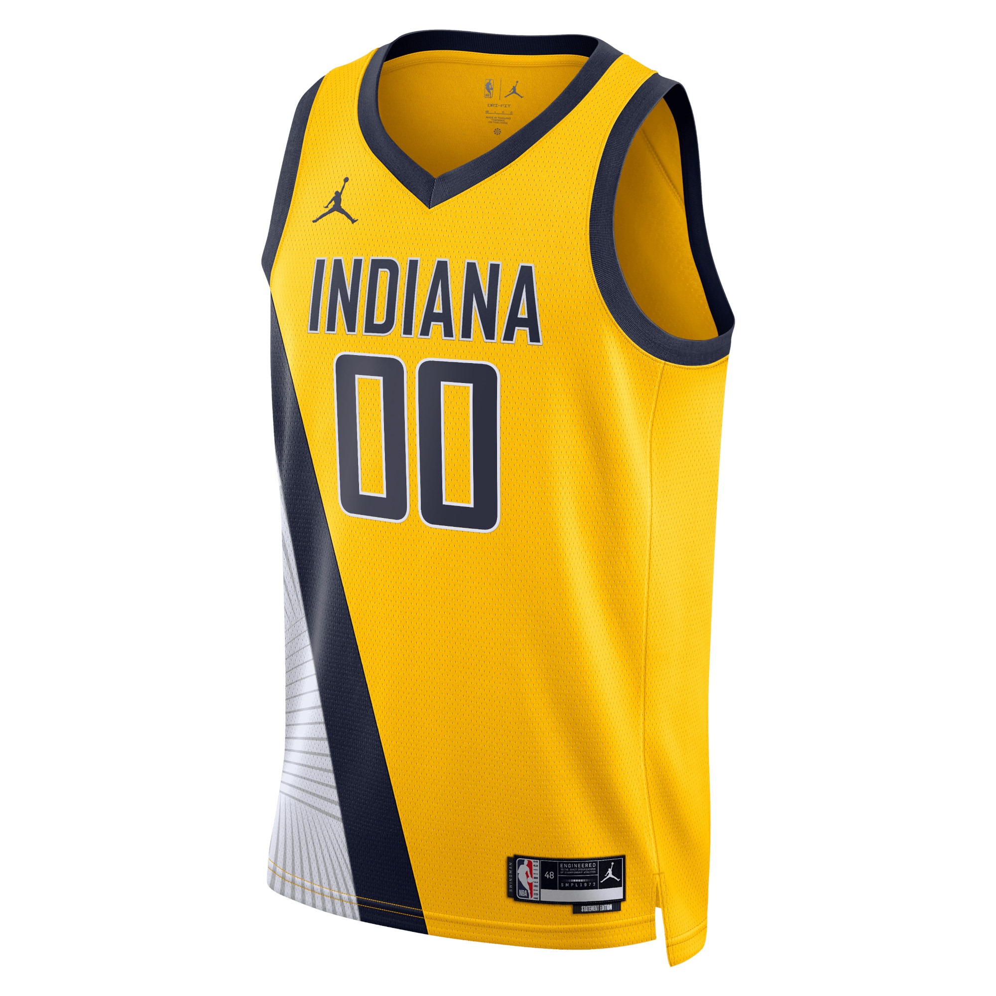 Indiana Pacers Jordan Statement Edition Swingman Navy Bennedict Mathuri Unisex NBA Jersey Unisex