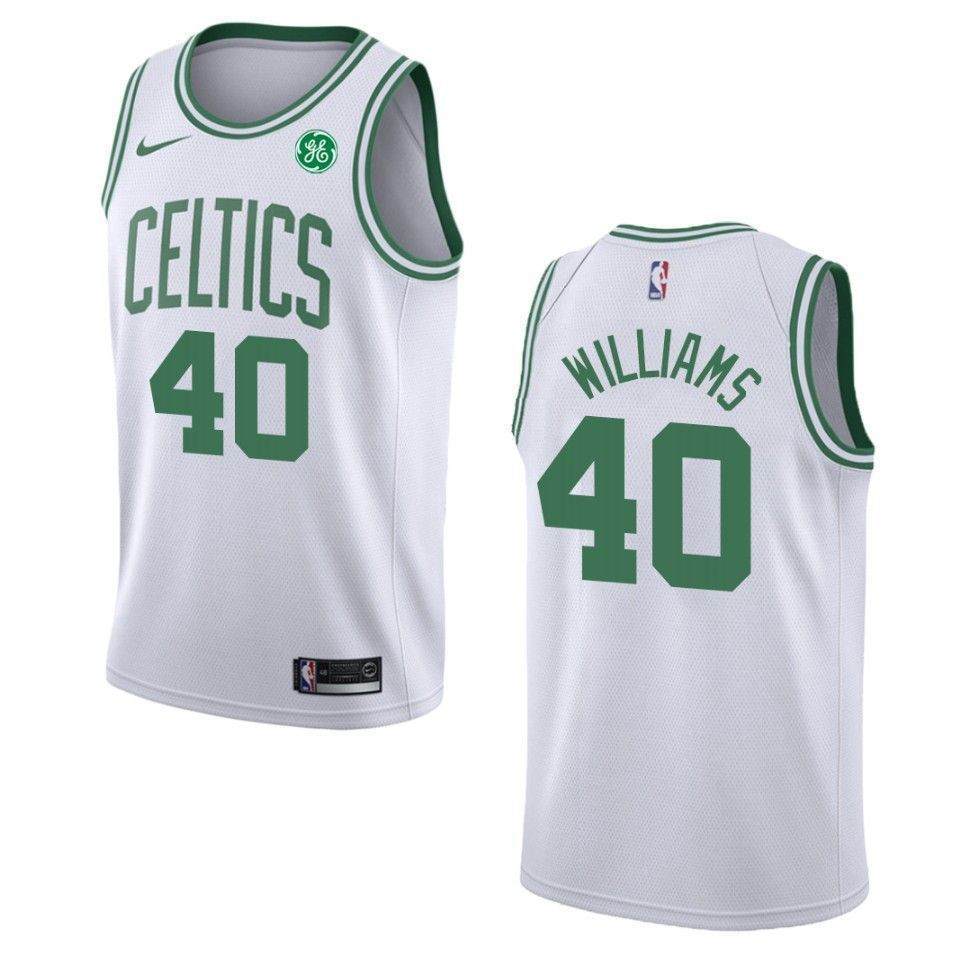 Boston Celtics 40 Grant Williams Association Swingman White NBA Jersey Men's