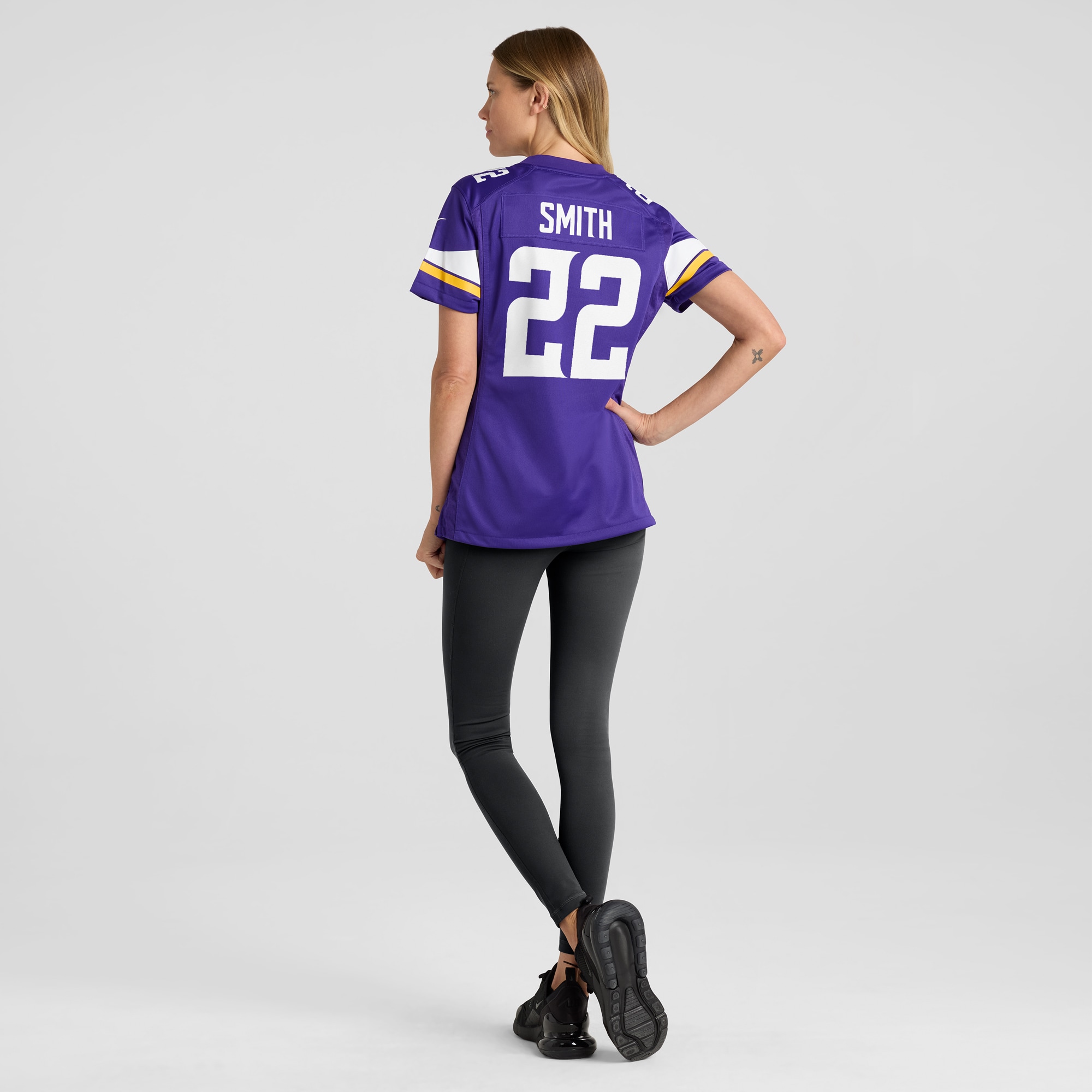 Minnesota Vikings Harrison Smith Purple Game NFL Jersey Women's