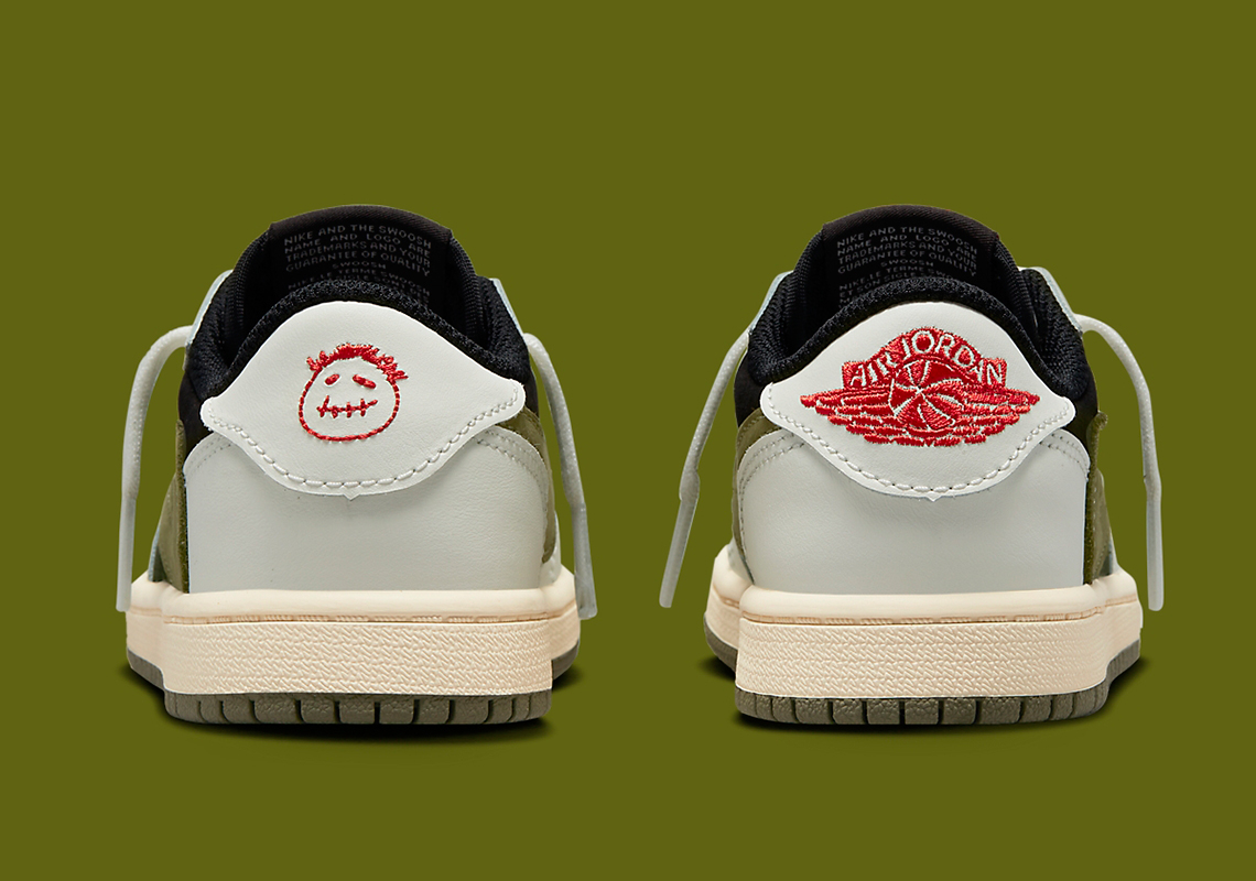Travis Scott x Wmns Air Jordan 1 Low OG Olive DZ4137-106