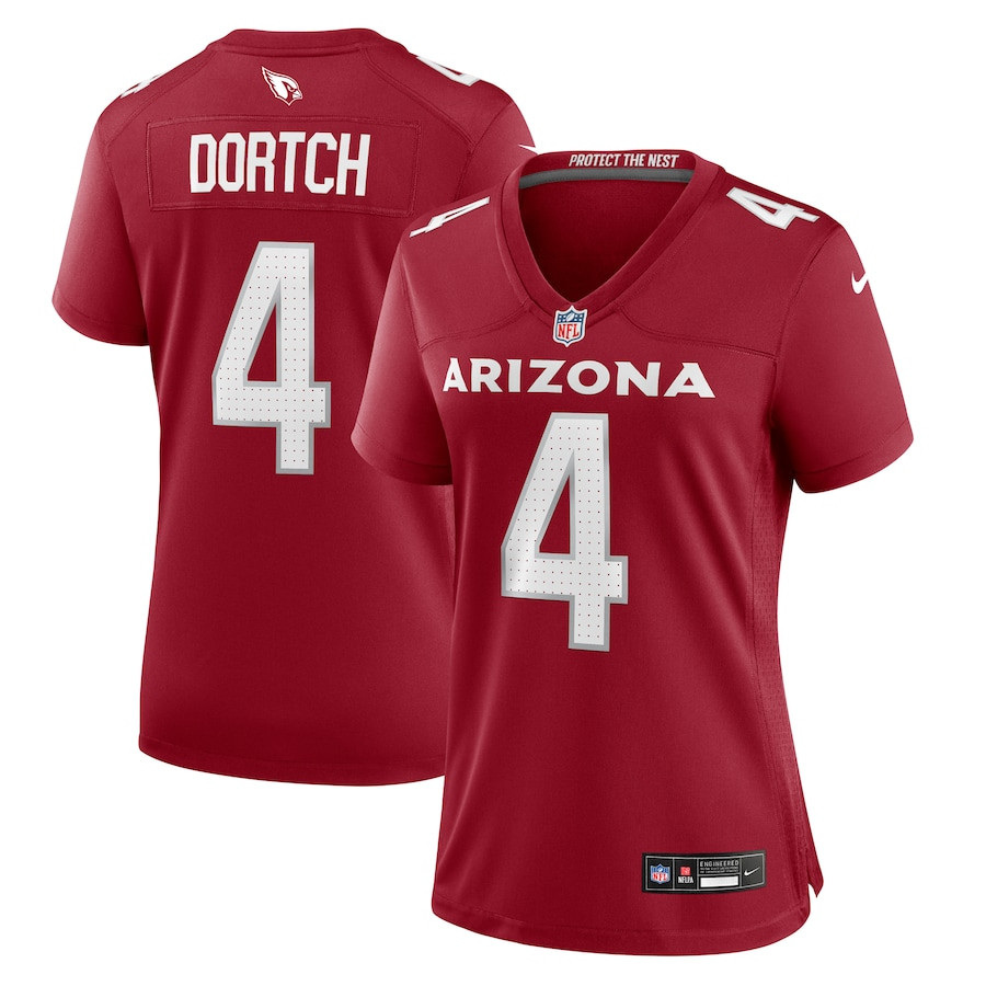 Greg Dortch 4 Arizona Cardinals Game Cardinal NFL Jersey Women's