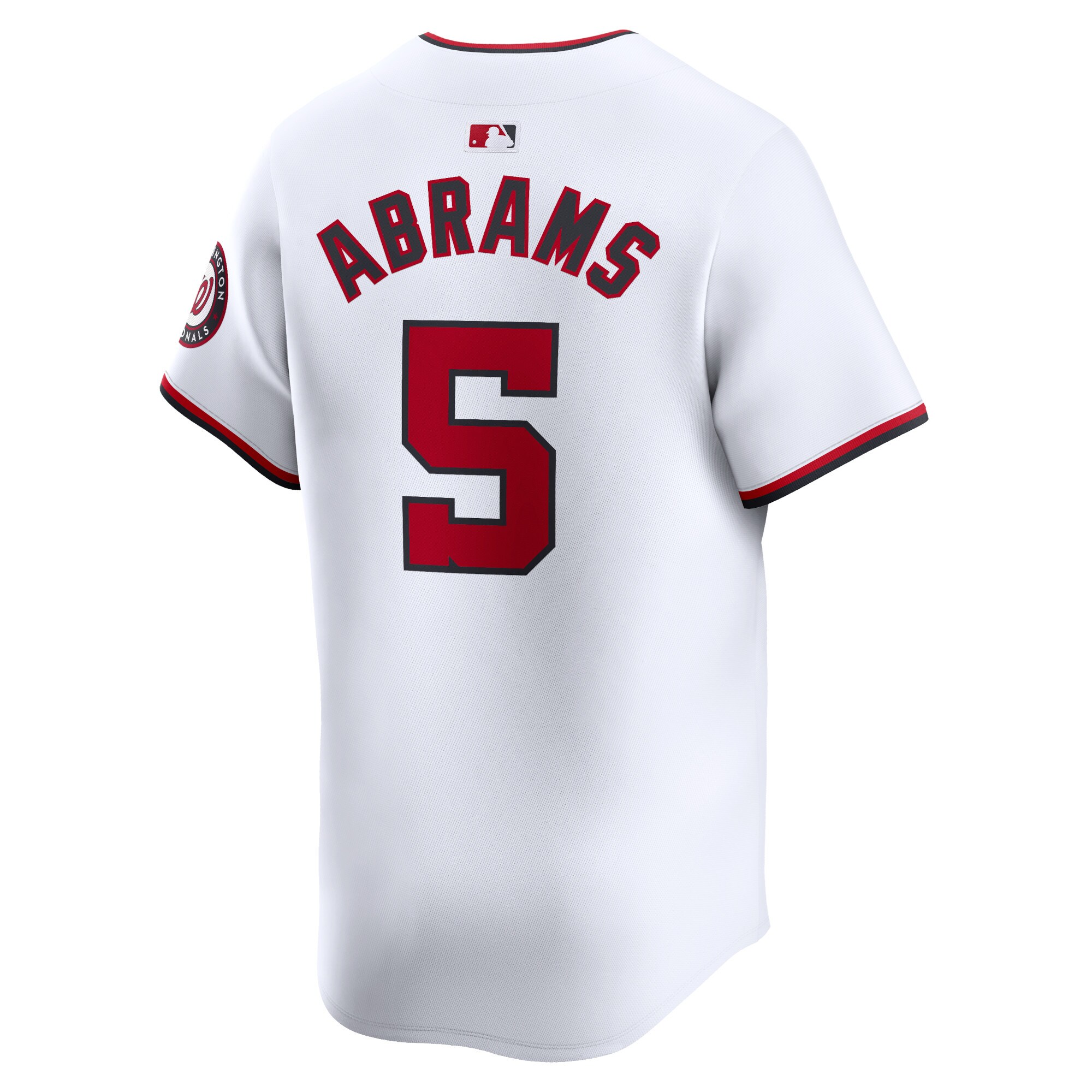 Washington Nationals CJ Abrams White Home Limited Player MLB Jersey Youth