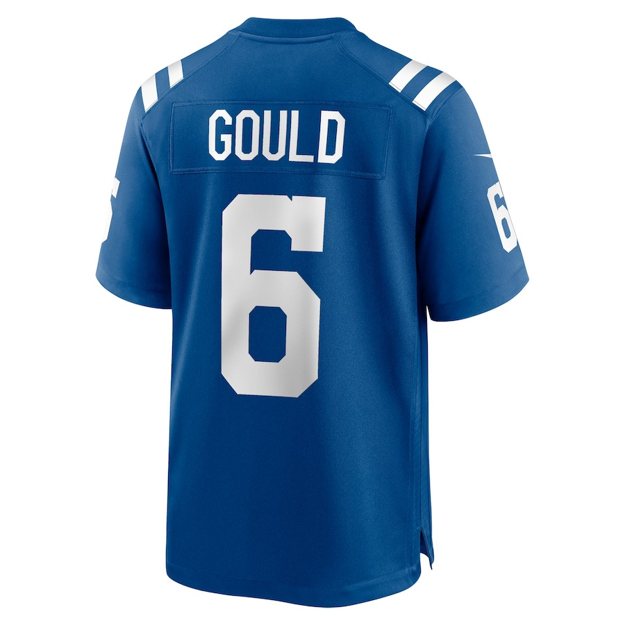 Anthony Gould 6 Indianapolis Colts Game Royal NFL Jersey Men's
