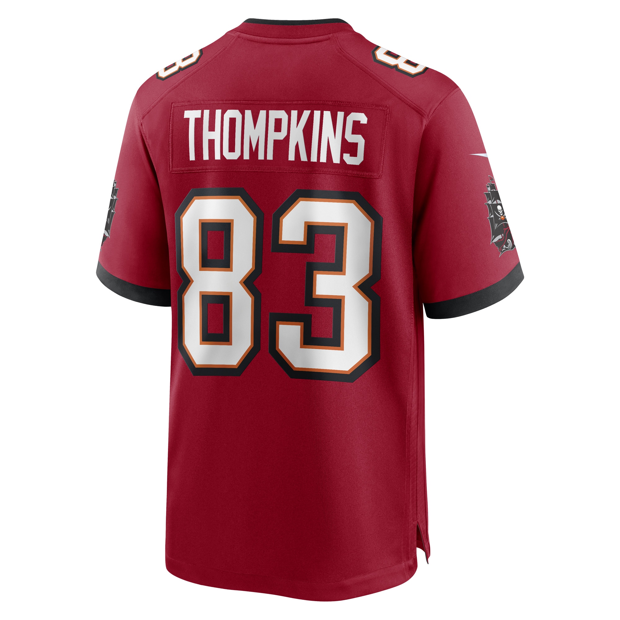 Tampa Bay Buccaneers Deven Thompkins Red Game Player NFL Jersey Men's