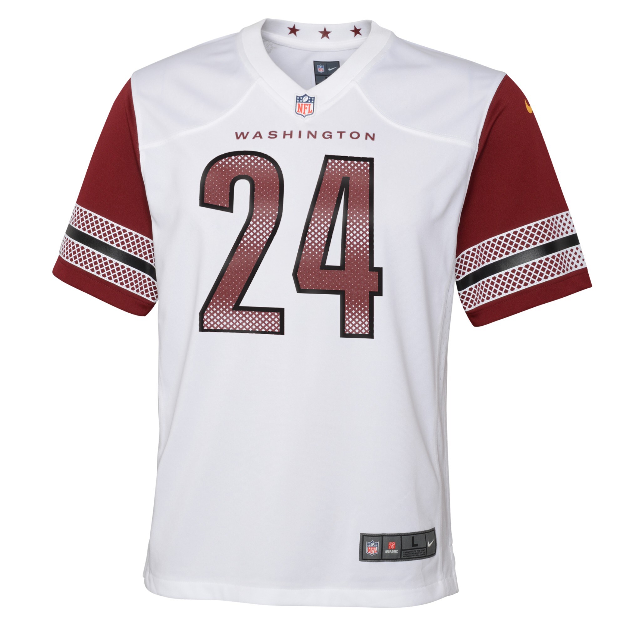 Washington Commanders Antonio Gibson White Game NFL Jersey Youth