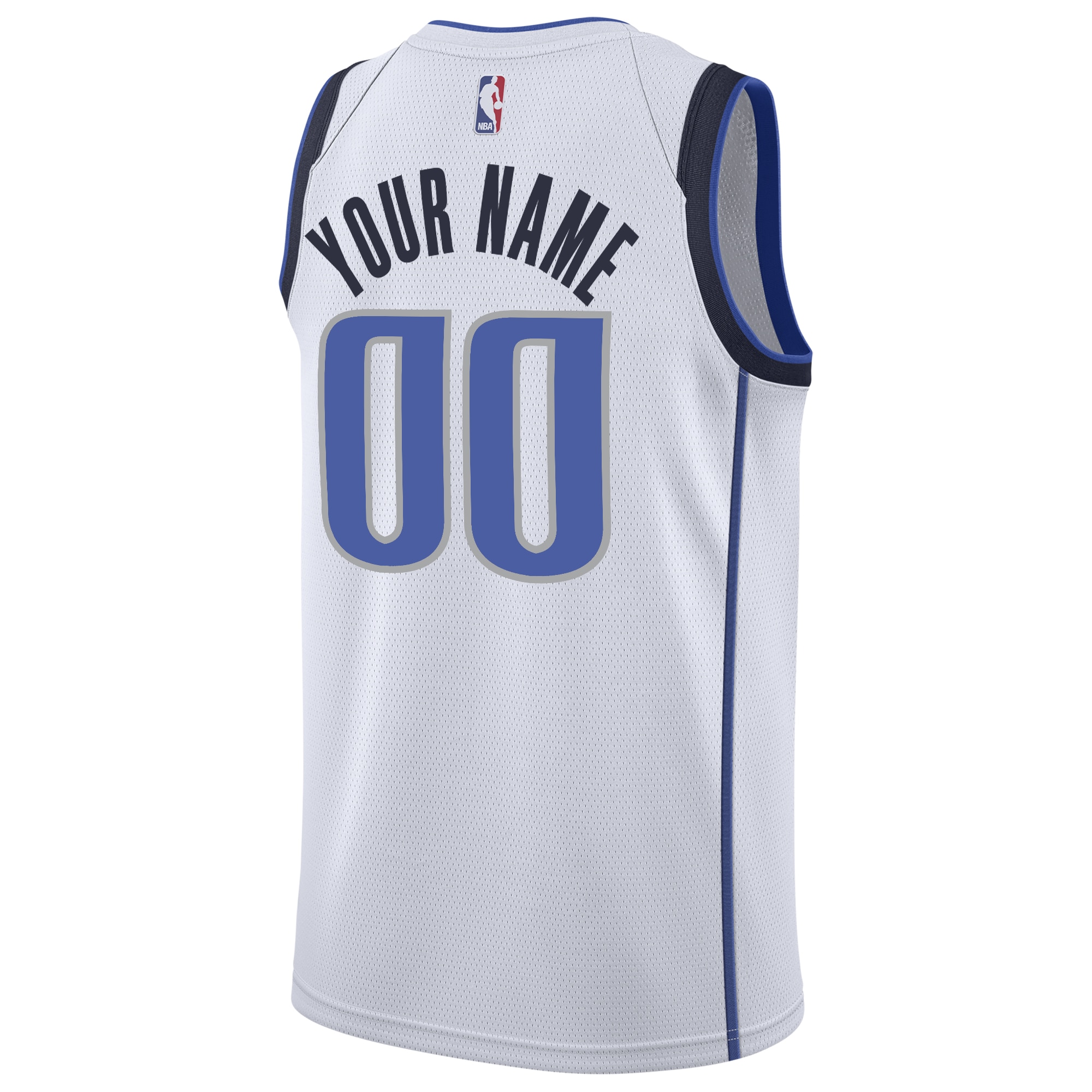 Dallas Mavericks Association Swingman Custom NBA Jersey Youth
