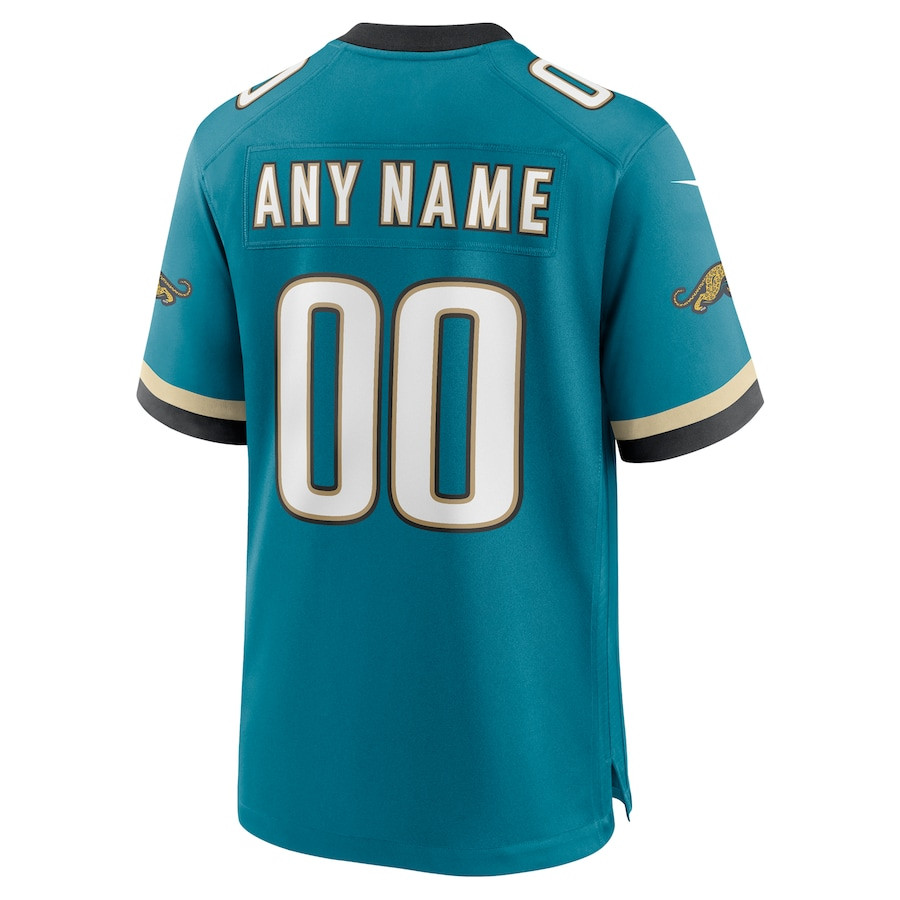 Jacksonville Jaguars Prowler Throwback Player Game Custom Teal NFL Jersey Men's