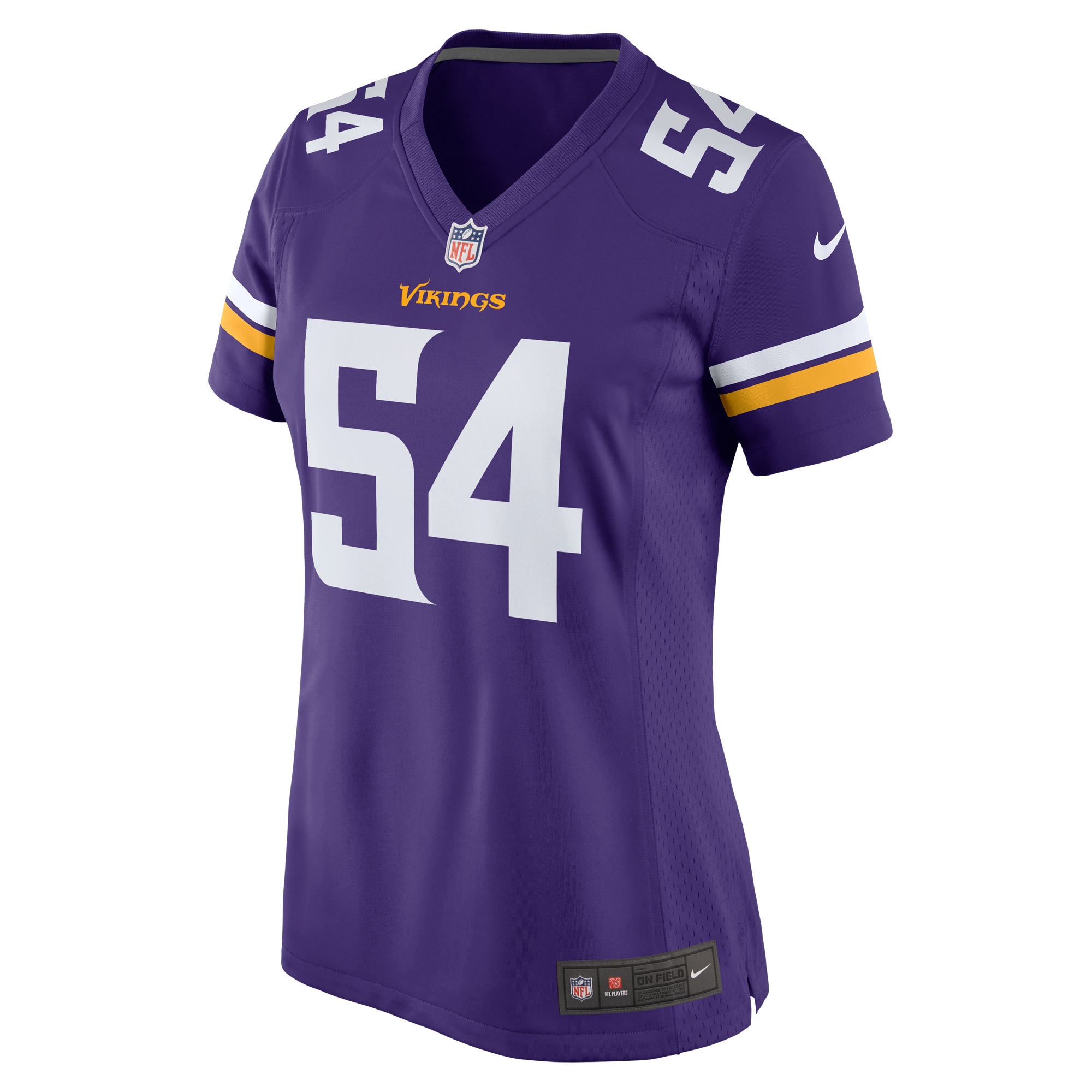 Minnesota Vikings Kamu Grugier-Hill Purple Game NFL Jersey Women's