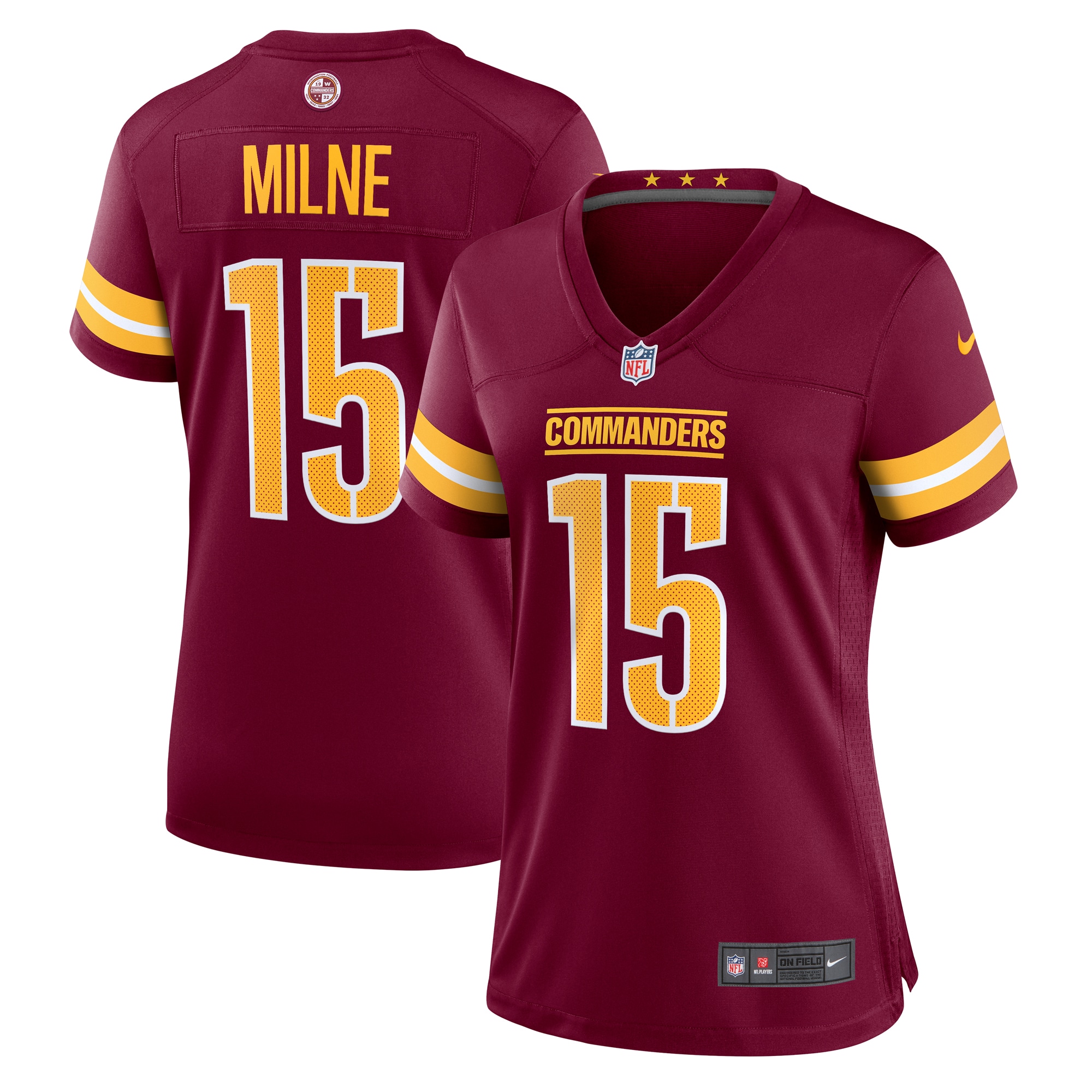 Dax Milne Washington Commanders Nike Women's  Game Jersey -  Burgundy