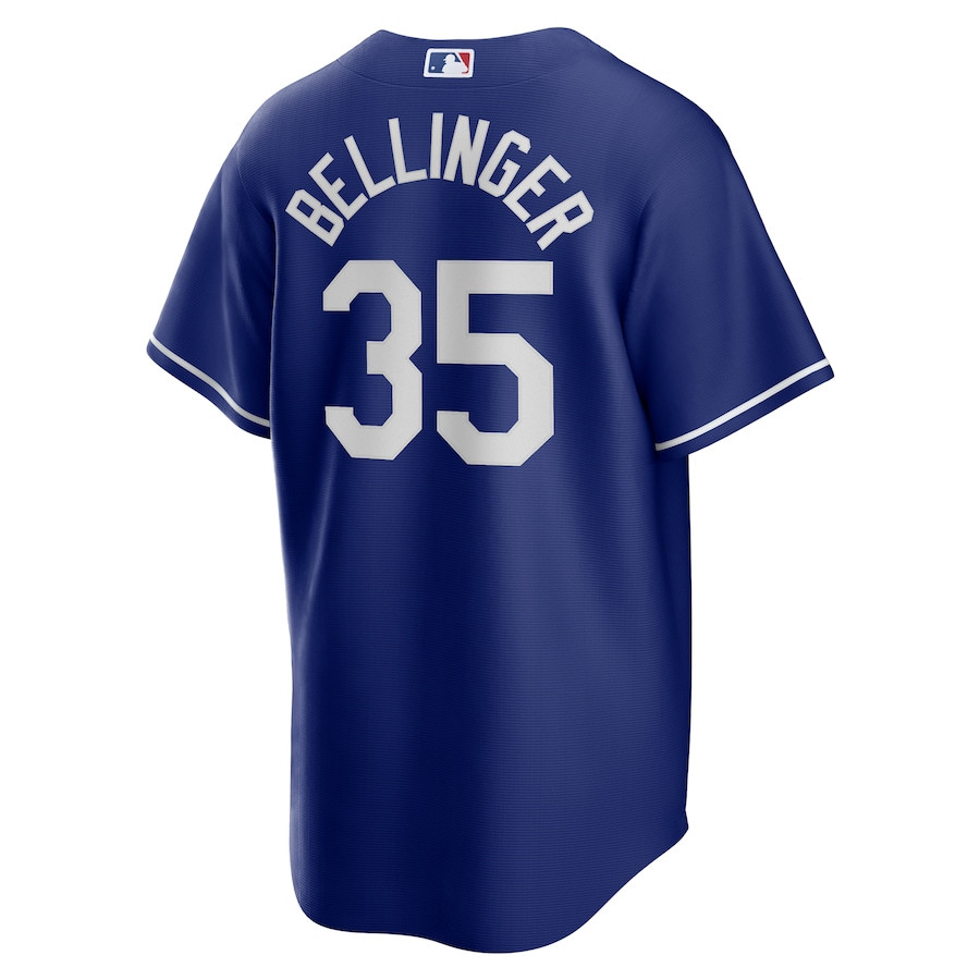 Cody Bellinger 35 Los Angeles Dodgers Alternate Navy MLB Jersey Men's