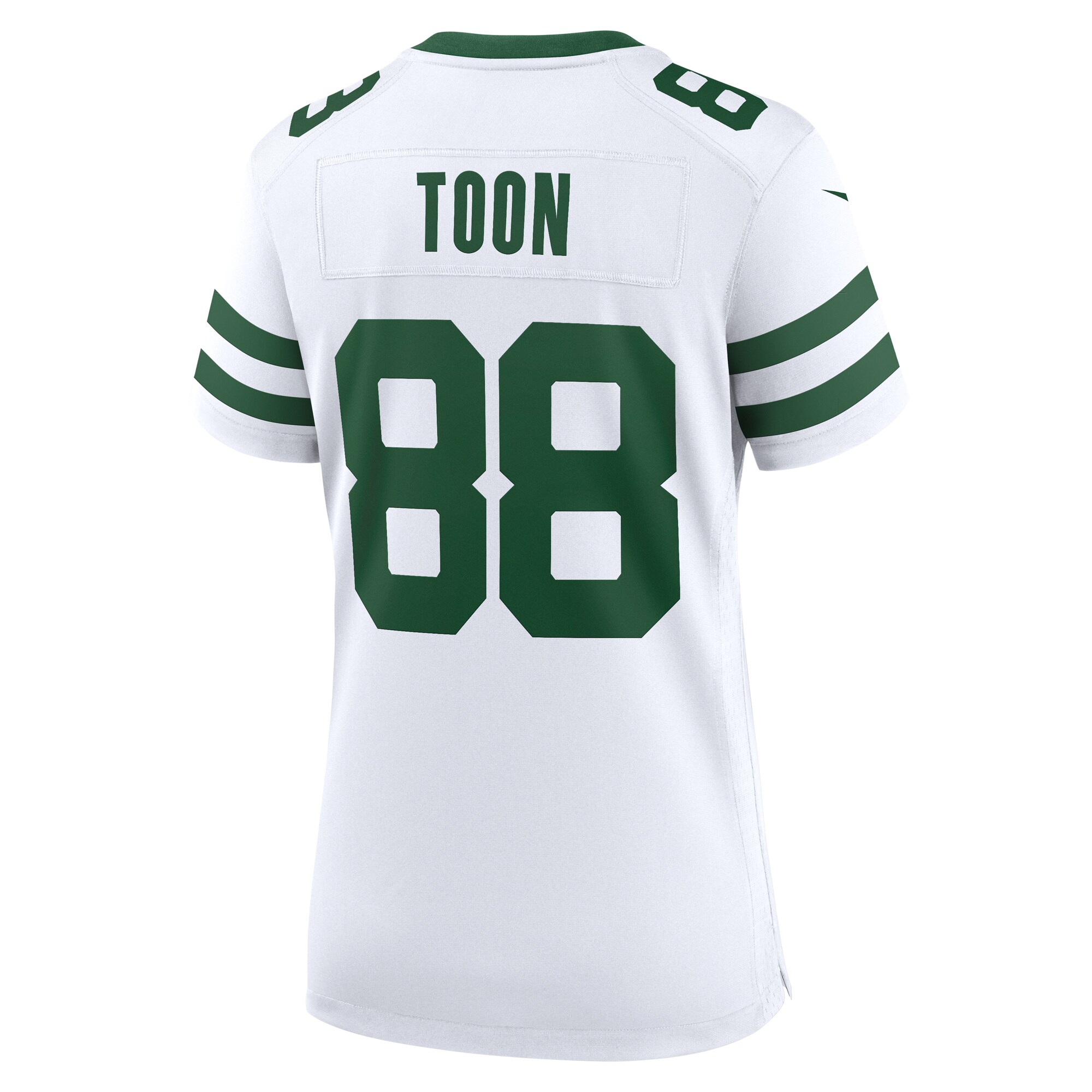 New York Jets Al Toon White Legacy Retired Player Game NFL Jersey Women's