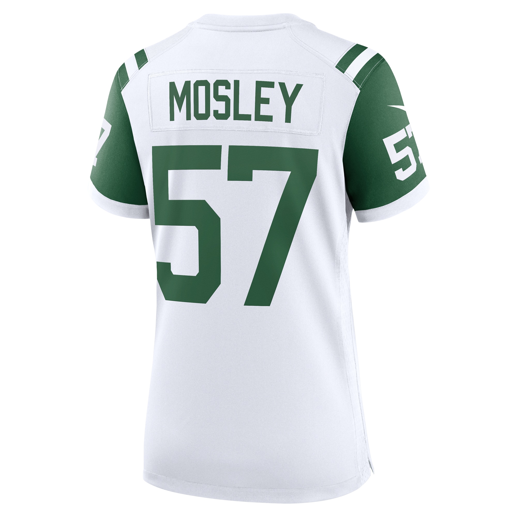 New York Jets C.J. Mosley White Classic Alternate Game NFL Jersey Women's