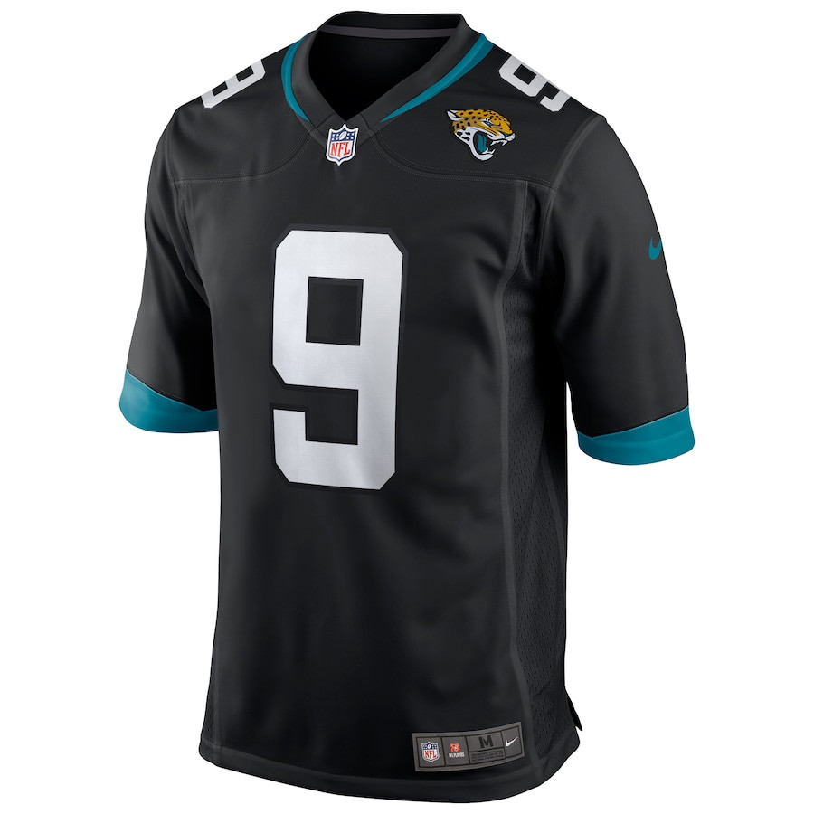 David Garrard 9 Jacksonville Jaguars Game Retired Black NFL Jersey Men's