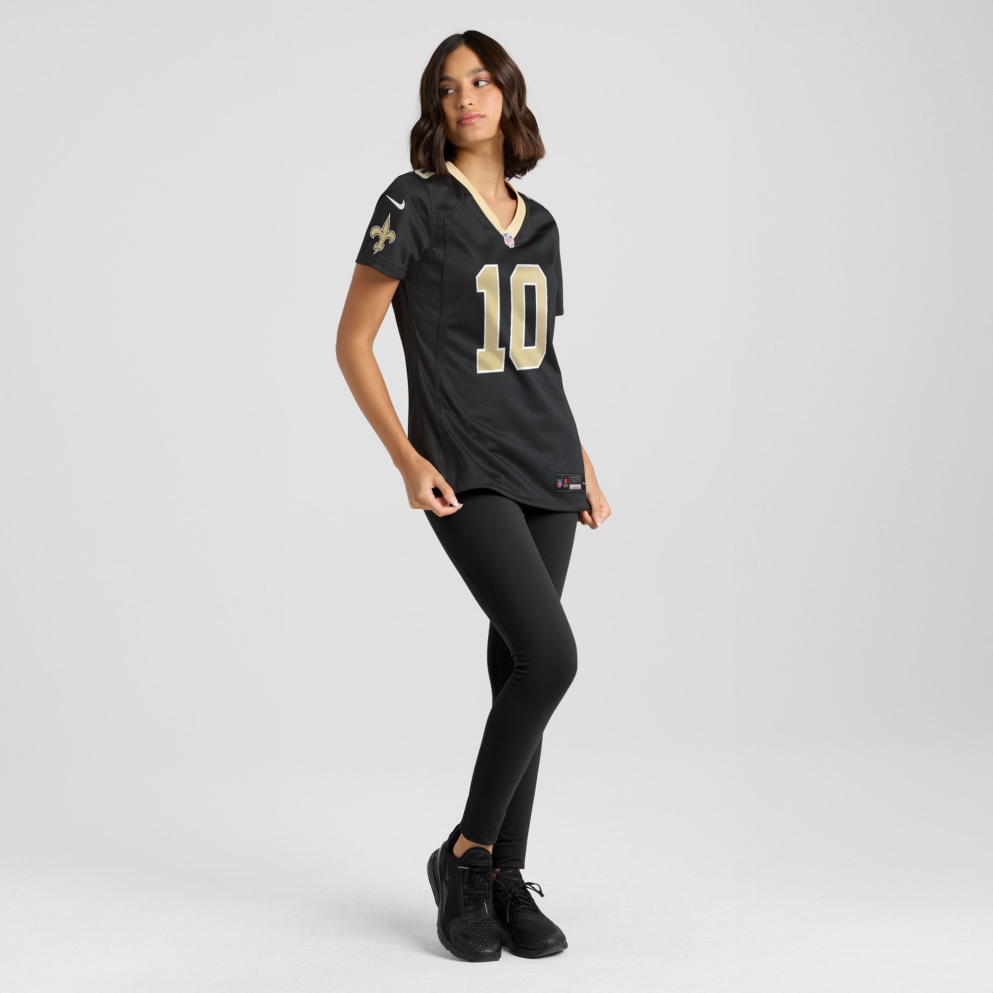 New Orleans Saints Tre'Quan Smith Black Game NFL Jersey Women's