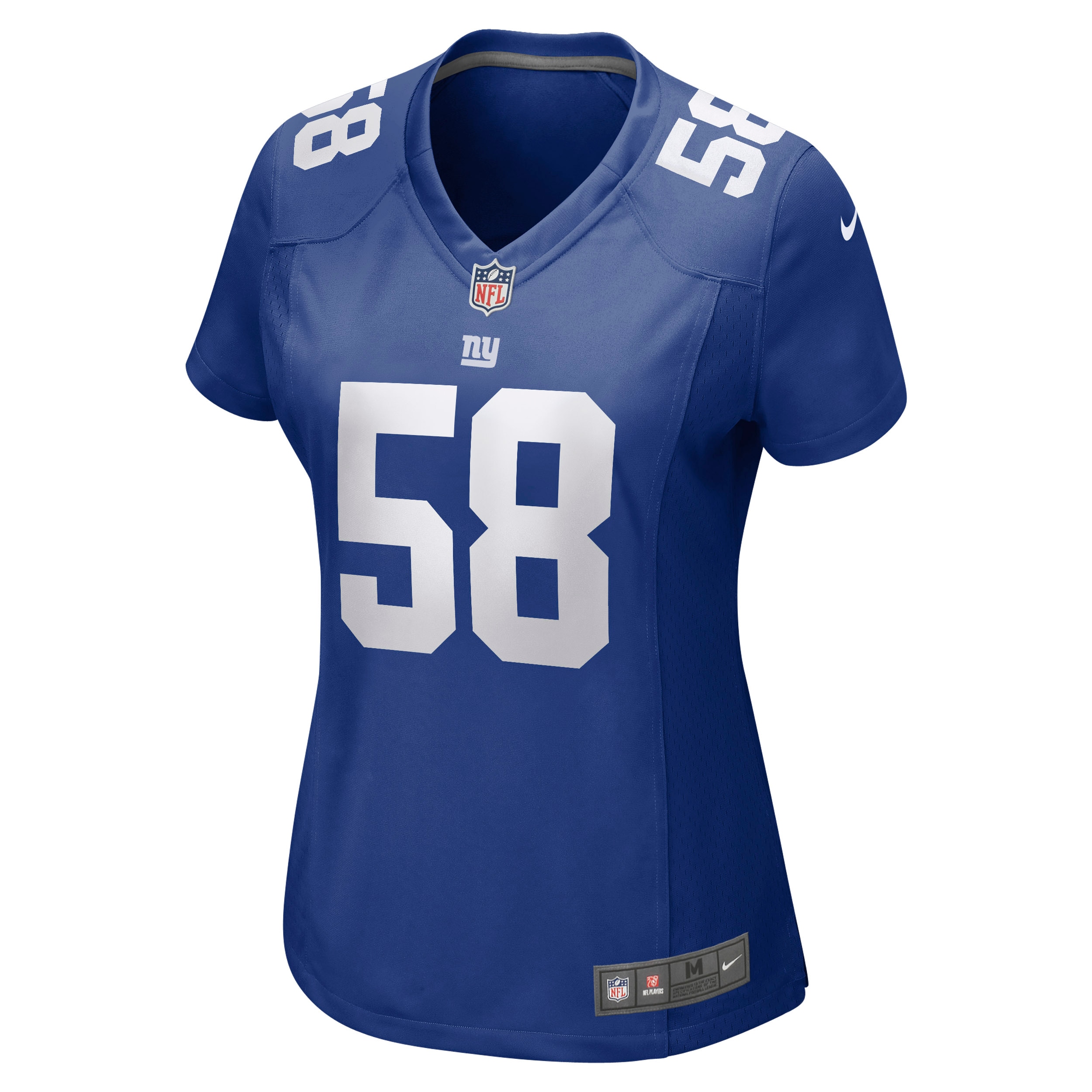 New York Giants Casey Kreiter Royal Game NFL Jersey Women's