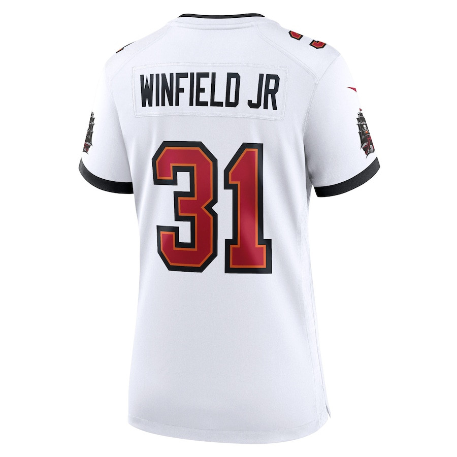 Antoine Winfield Jr. 31 Tampa Bay Buccaneers Game White NFL Jersey Women's