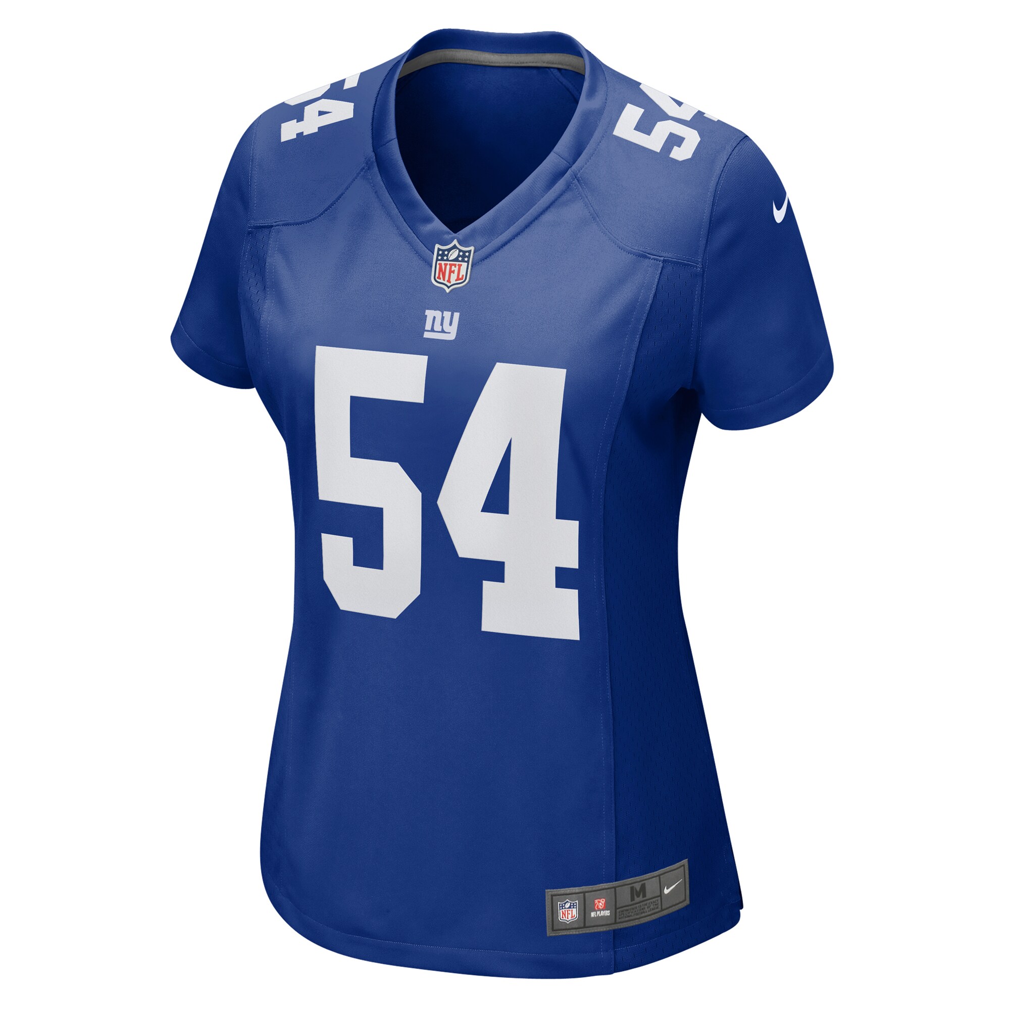 New York Giants Dyontae Johnson Royal Game NFL Jersey Women's