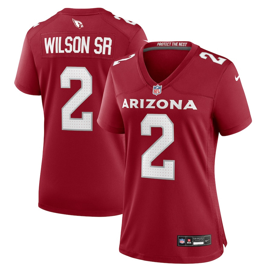 Mack Wilson Sr. 2 Arizona Cardinals Game Cardinal NFL Jersey Women's