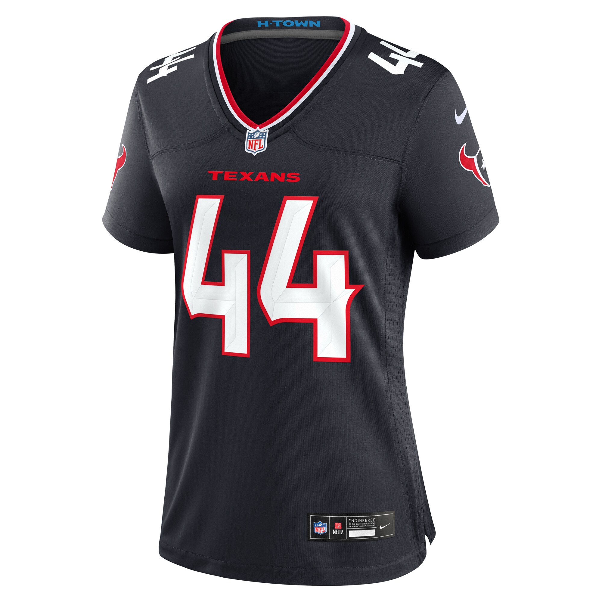 Houston Texans British Brooks Navy Team Game NFL Jersey Women's