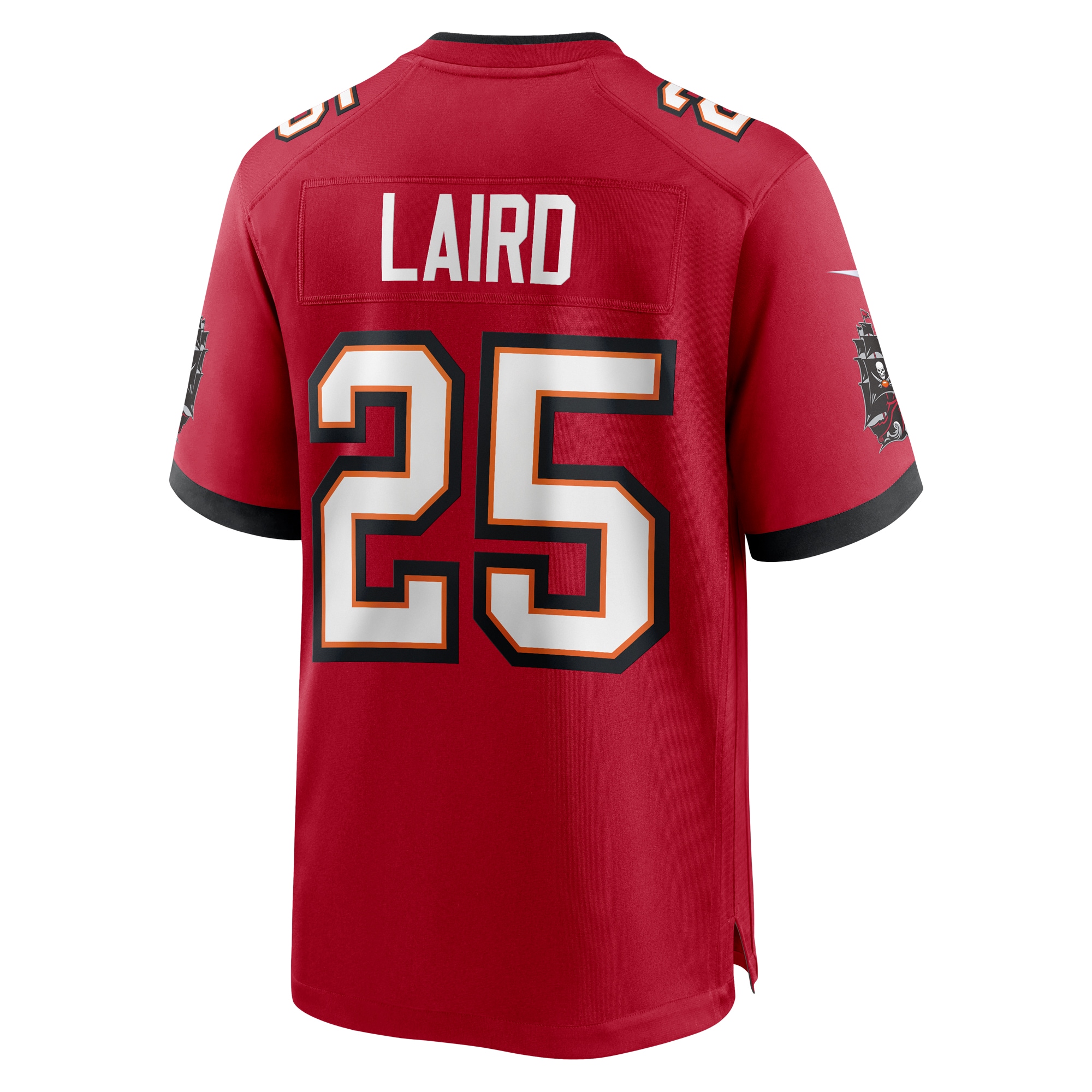 Tampa Bay Buccaneers Patrick Laird Red Game NFL Jersey Men's