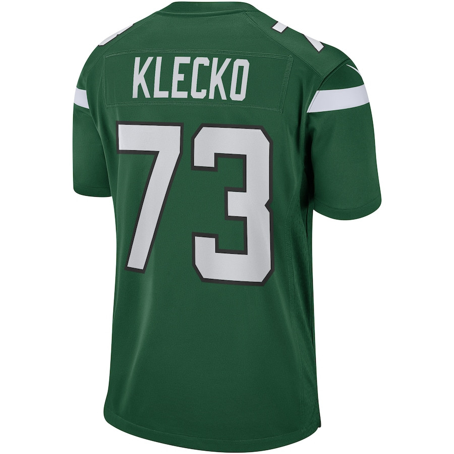 Joe Klecko 73 New York Jets Game Retired Gotham Green NFL Jersey Men's