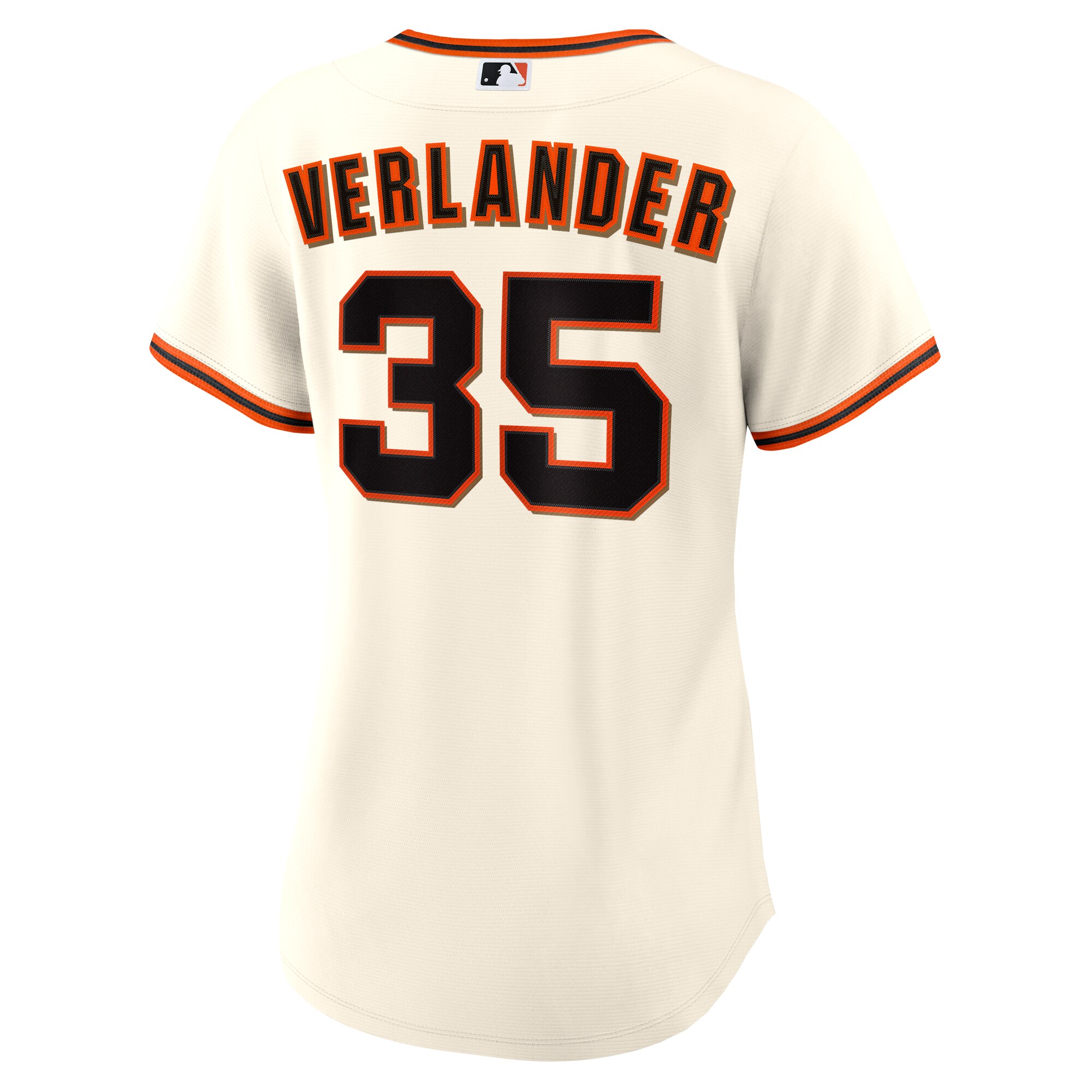 San Francisco Giants Justin Verlander Cream Home MLB Jersey Women's