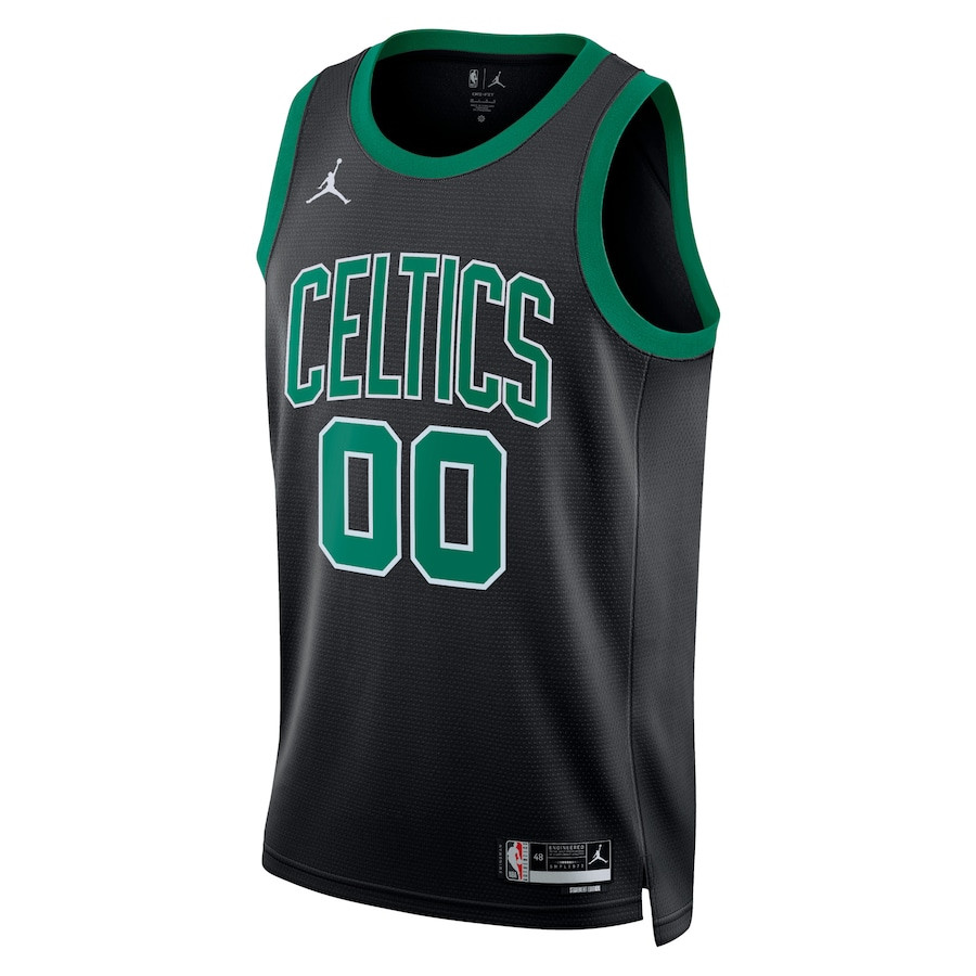 Boston Celtics 2023/24 Statement Swingman Custom Black NBA Jersey Men's