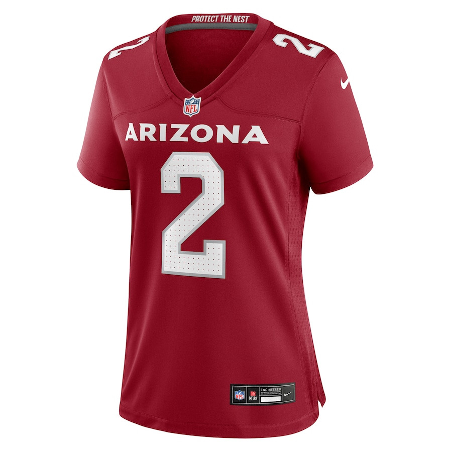 Mack Wilson Sr. 2 Arizona Cardinals Game Cardinal NFL Jersey Women's