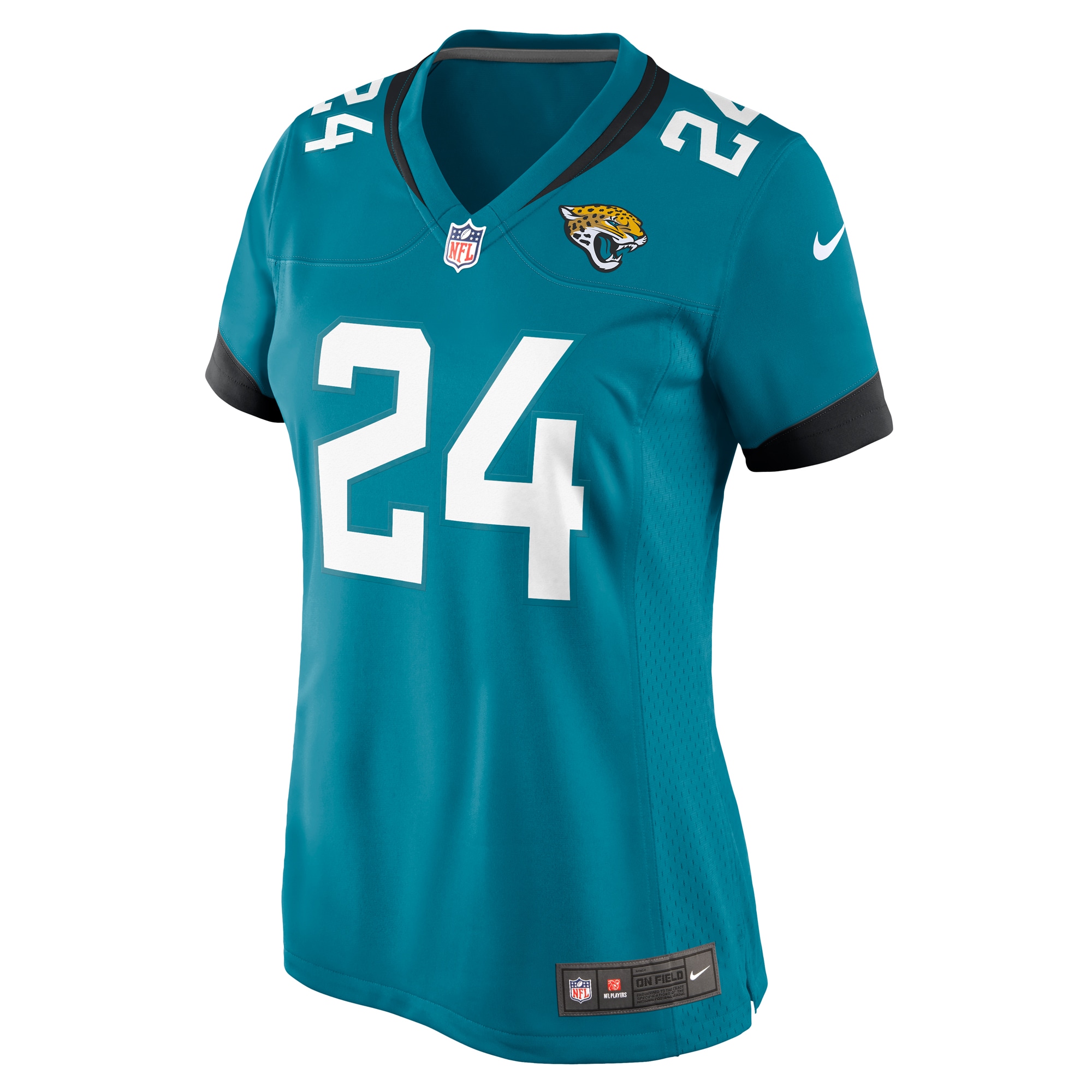 Jacksonville Jaguars De??ntre Prince Teal Game NFL Jersey Women's