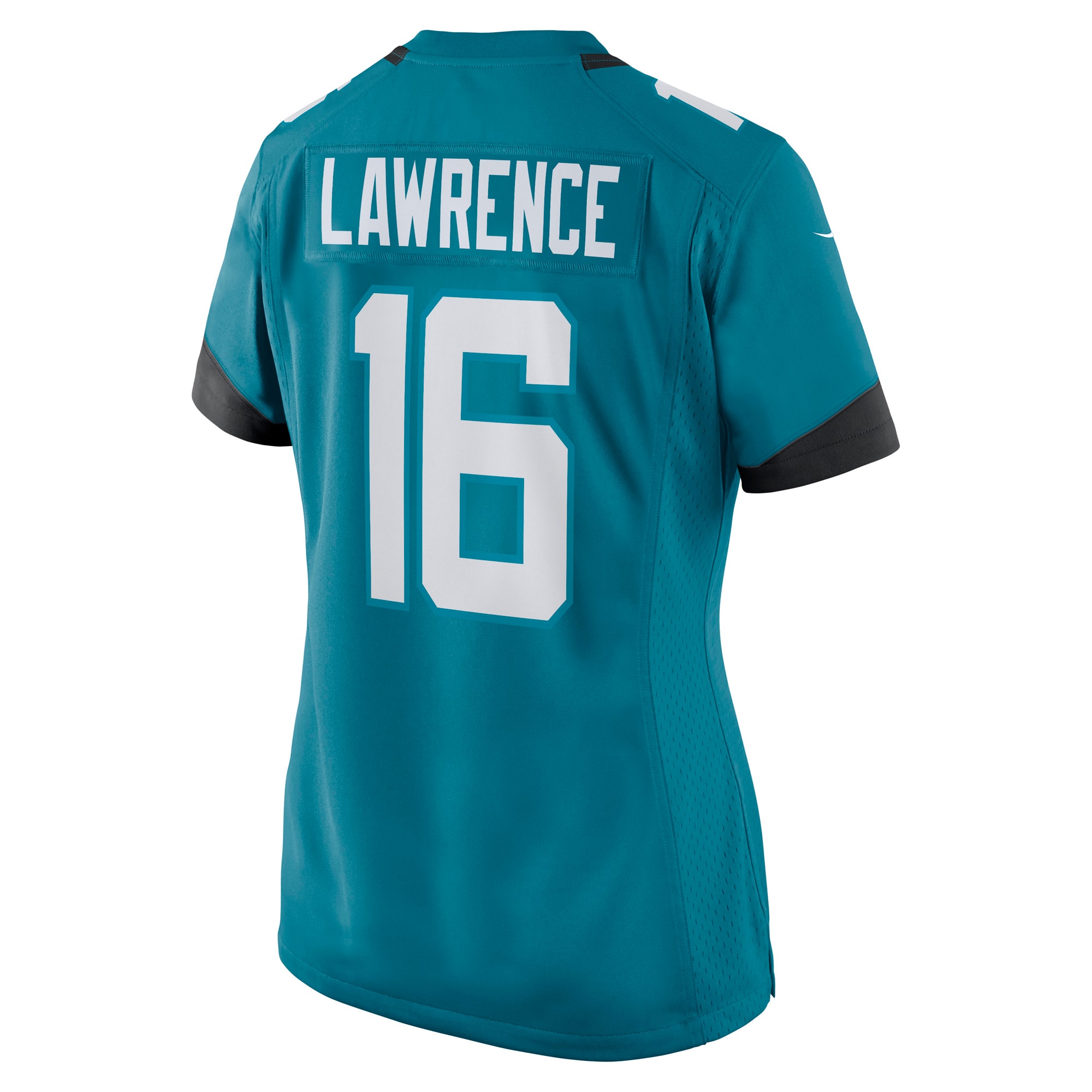 Jacksonville Jaguars Trevor Lawrence Teal Game NFL Jersey Women's