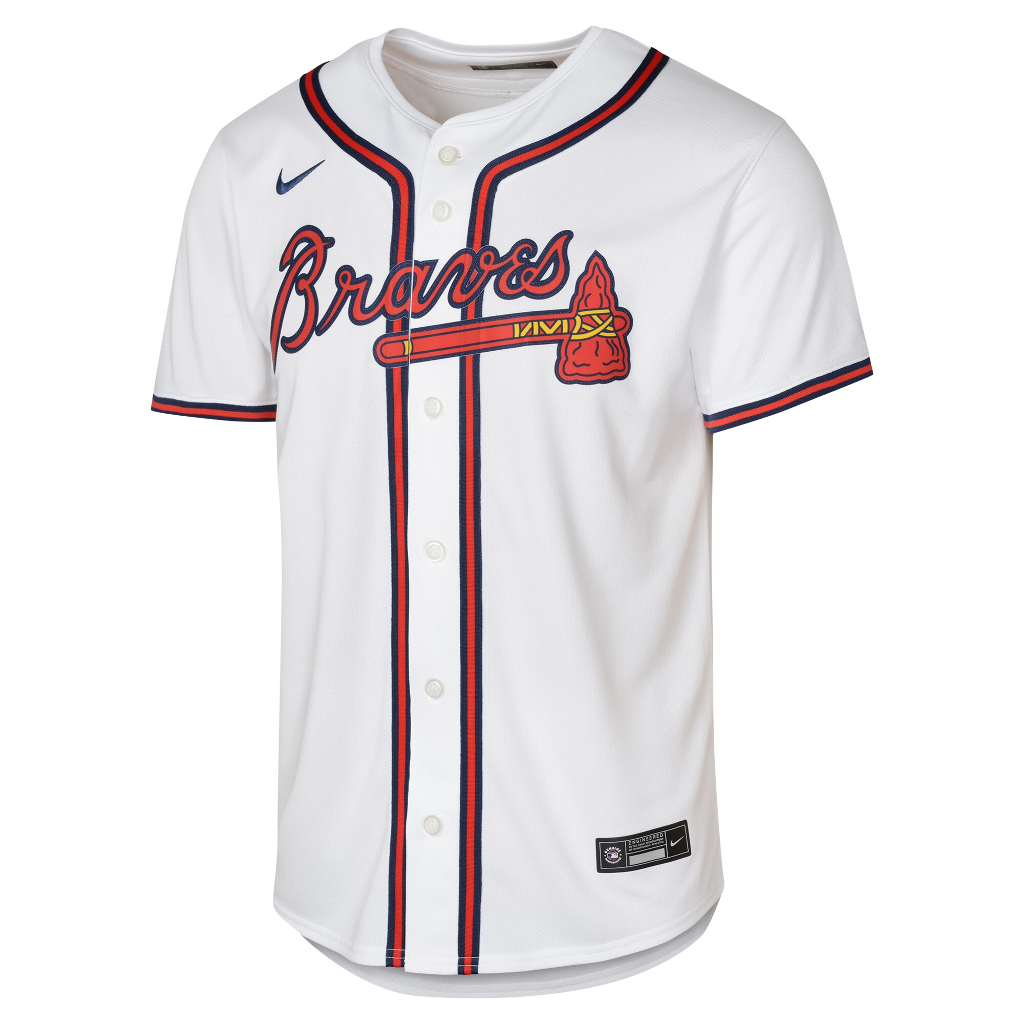 Atlanta Braves Ronald Acu?a Jr. White Home Limited Player MLB Jersey Youth