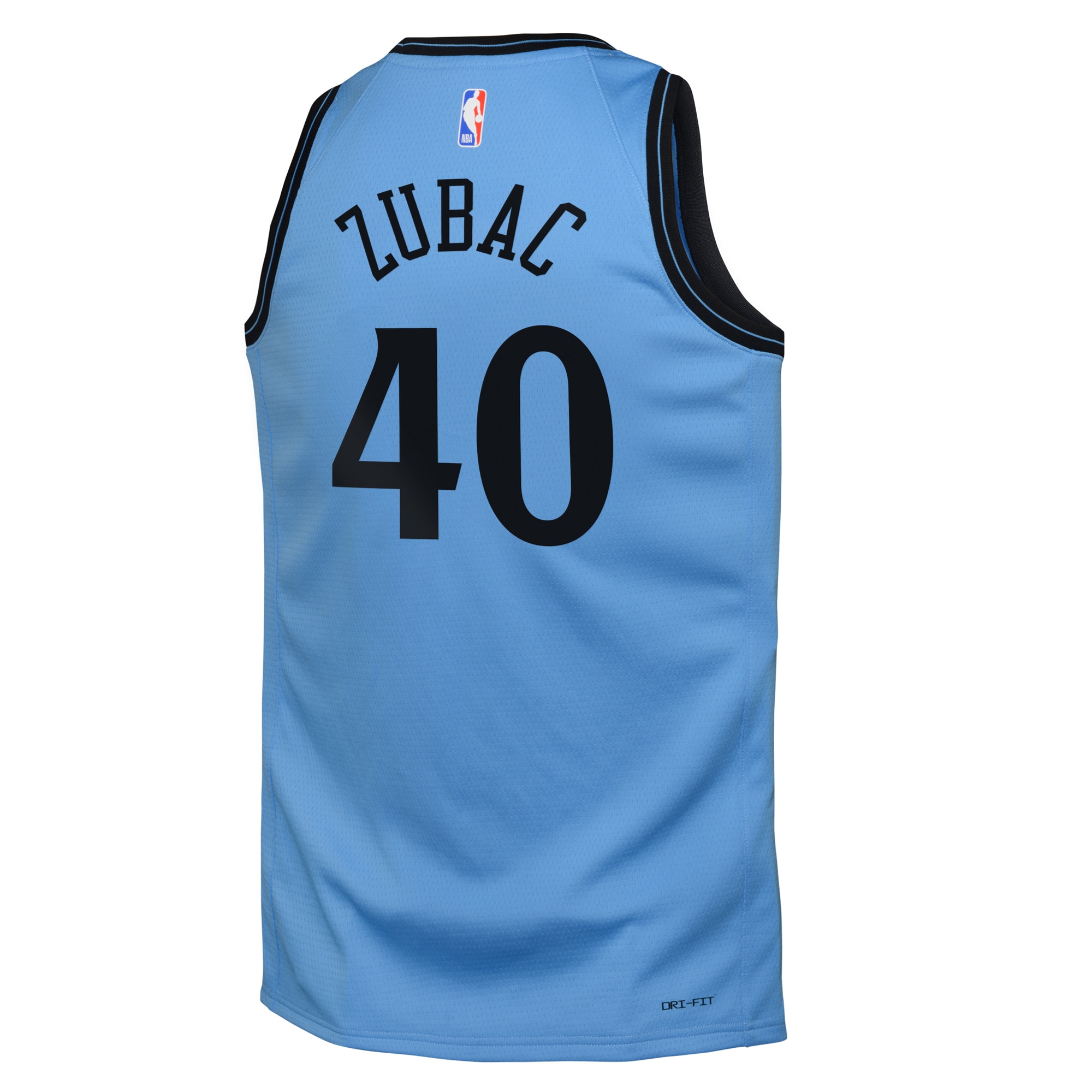 Camiseta City Edition Swingman de los Los Angeles Clippers 2024 Azul Ivica Zubac Juvenil NBA Jersey Men's