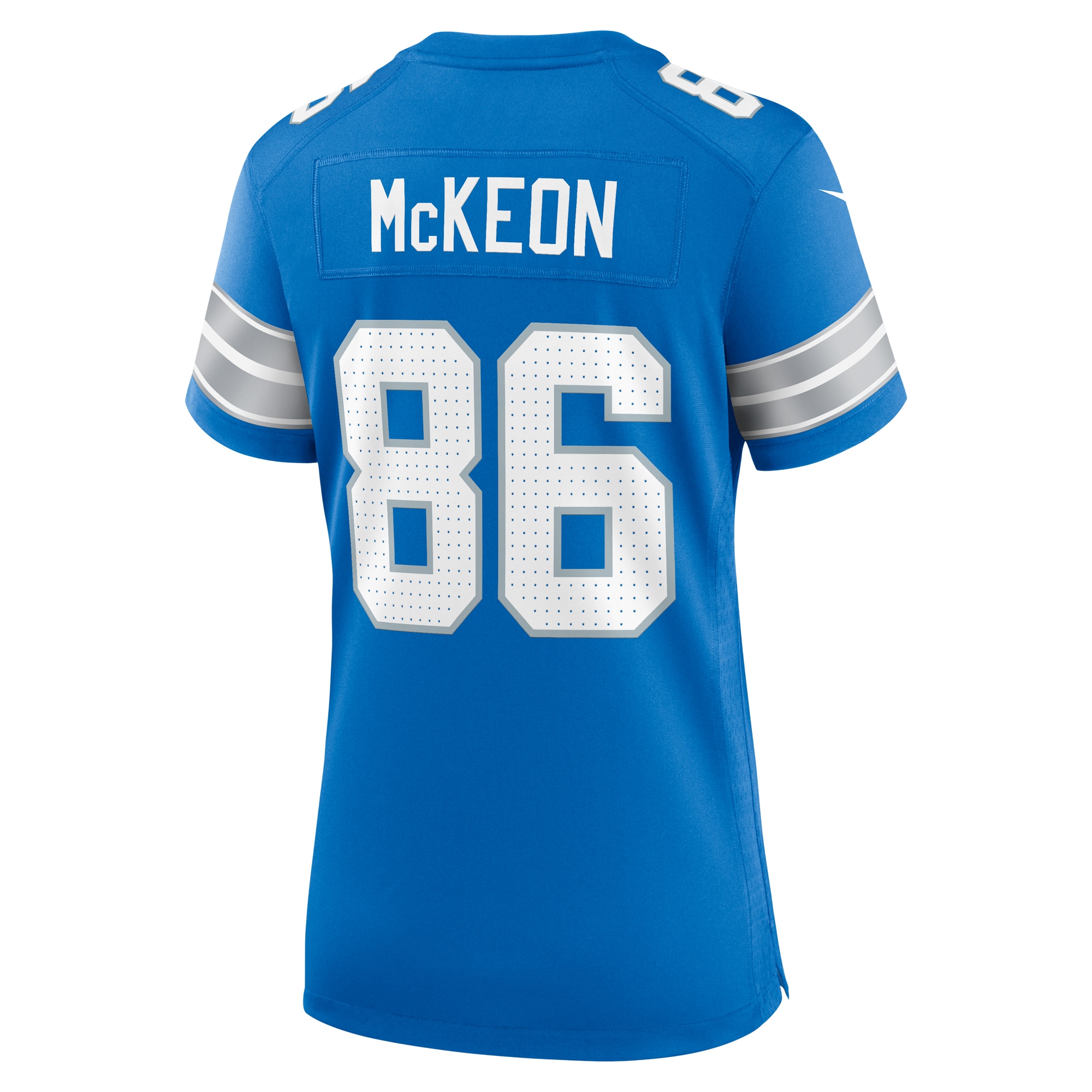 Detroit Lions Sean McKeon Blue Game NFL Jersey Women's