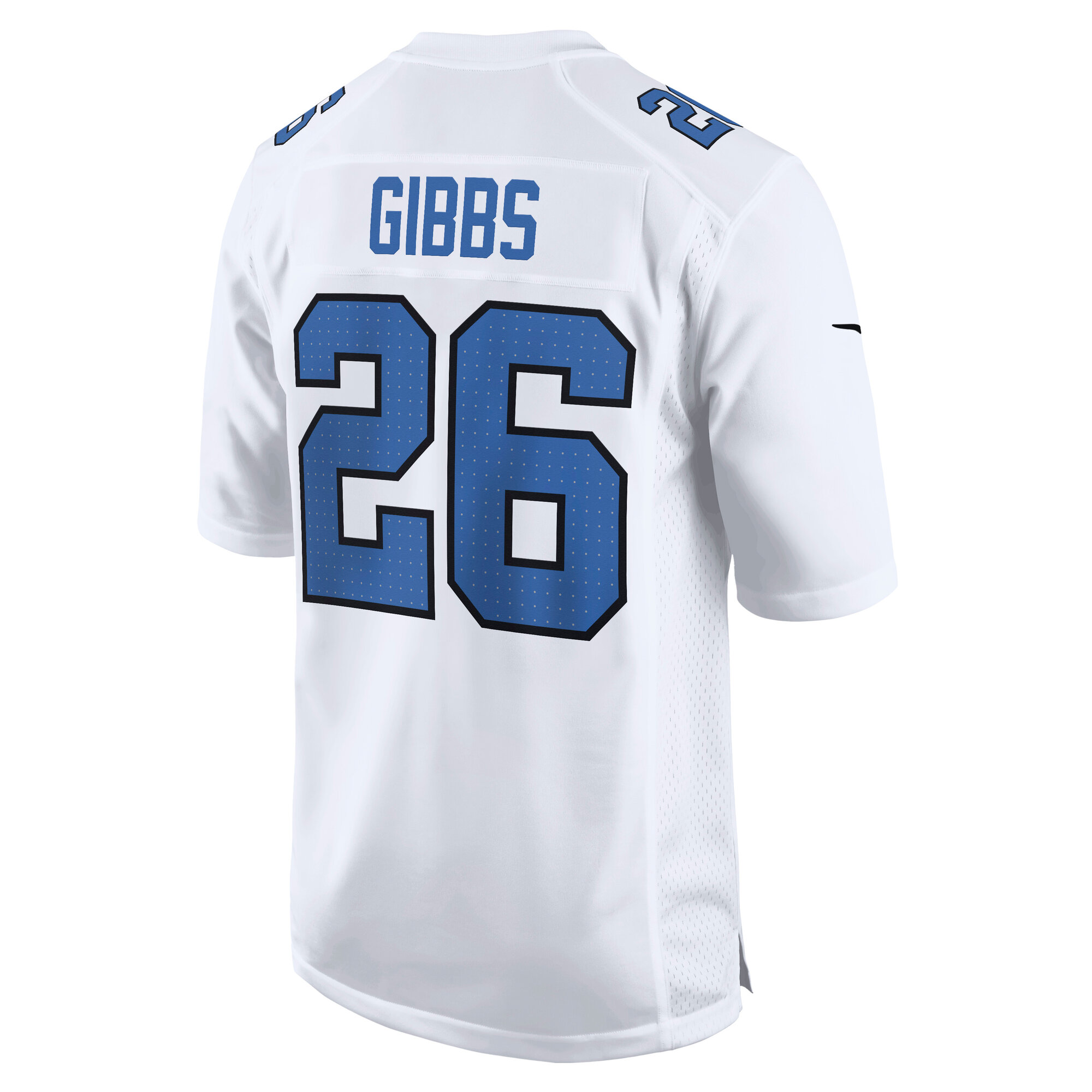 Detroit Lions Jahmyr Gibbs White Tundra Fashion Game NFL Jersey Men's