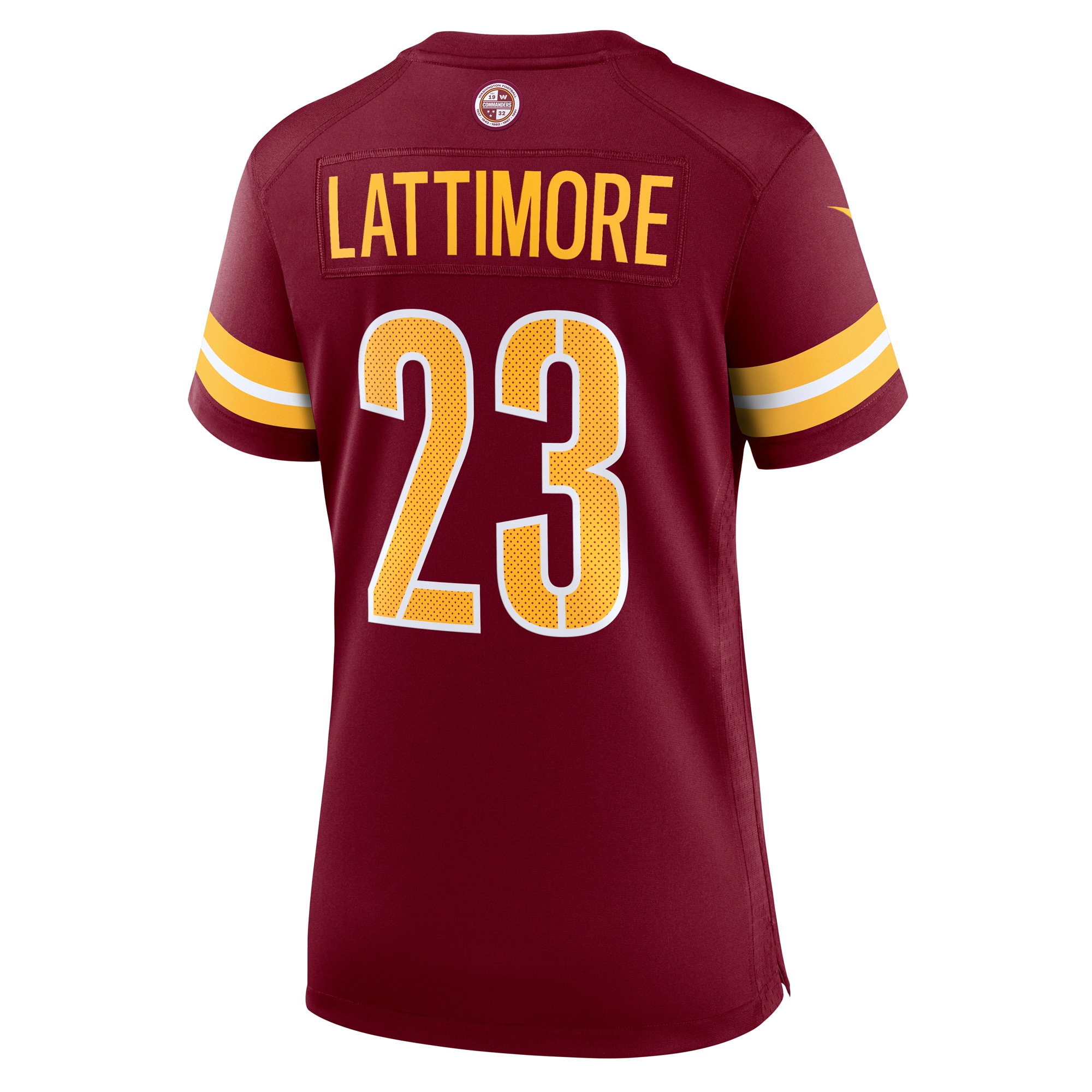 Washington Commanders Marshon Lattimore Burgundy Game NFL Jersey Women's