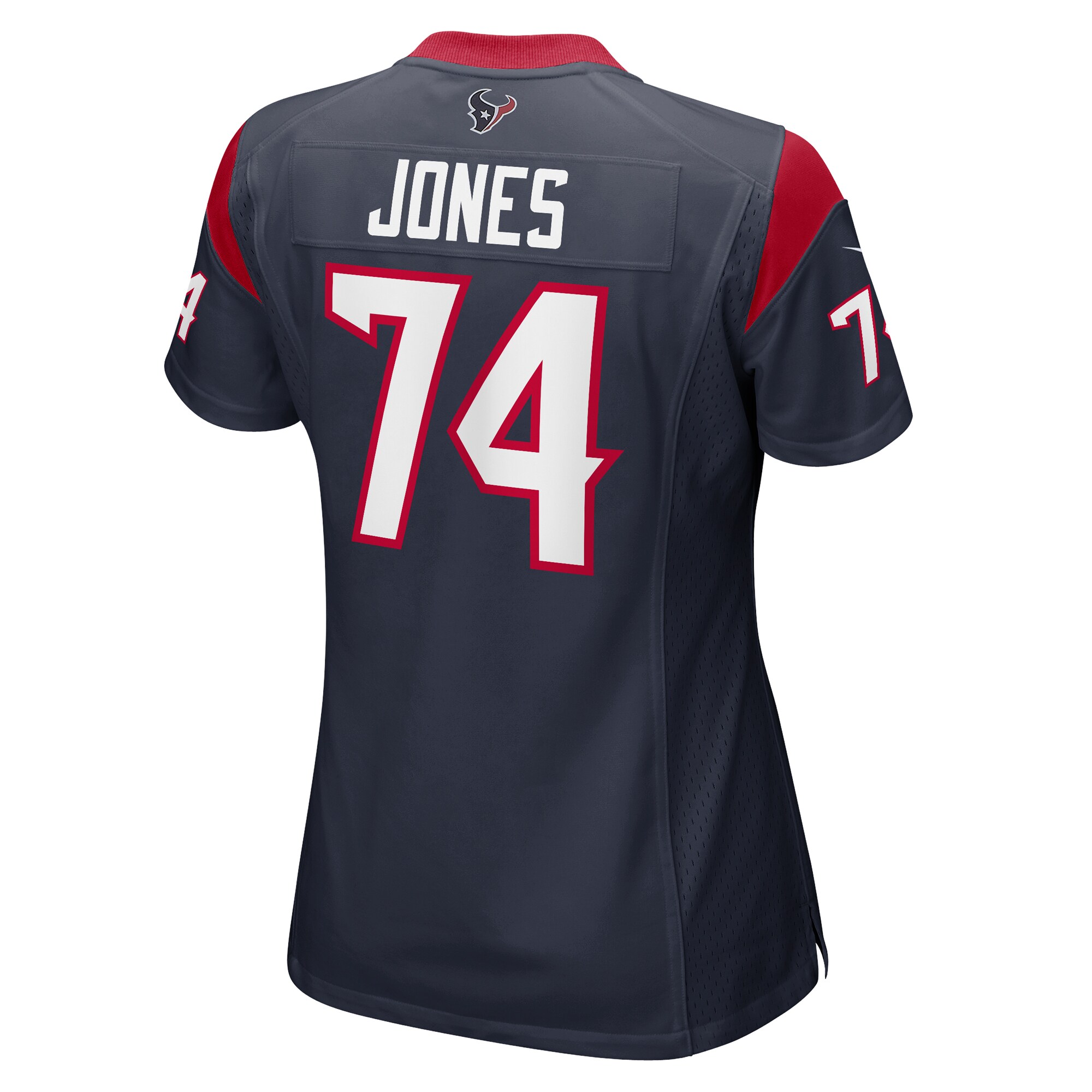 Houston Texans Josh Jones Navy Team Game NFL Jersey Women's