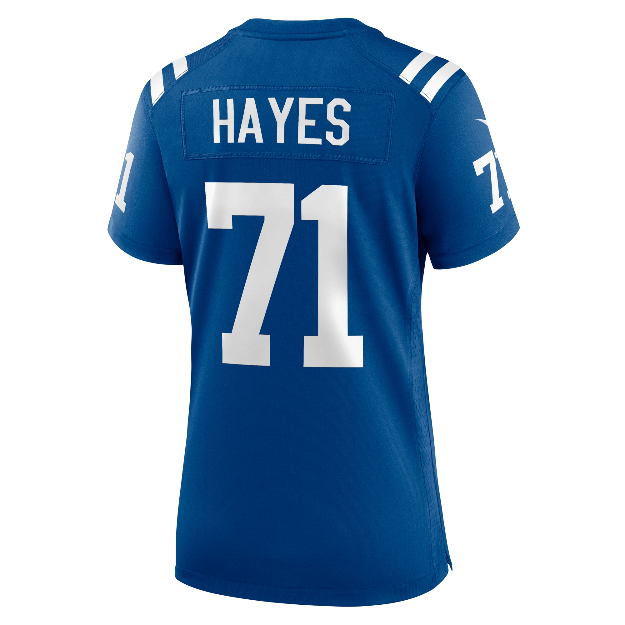 Indianapolis Colts Ryan Hayes Royal Team Game NFL Jersey Women's