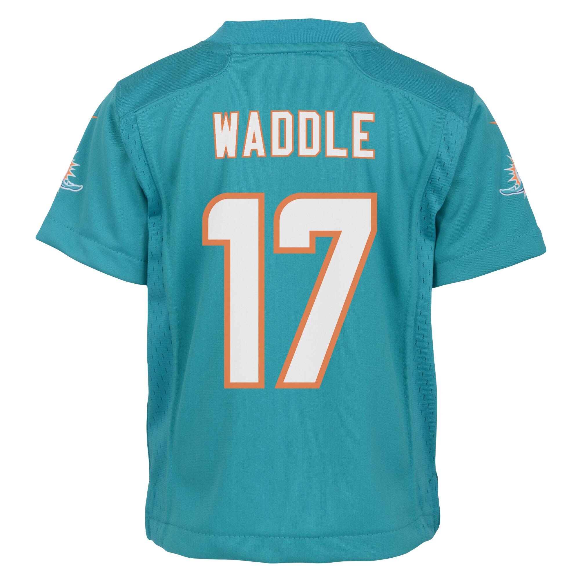 Preschool Miami Dolphins Jaylen Waddle Aqua Game NFL Jersey Men's
