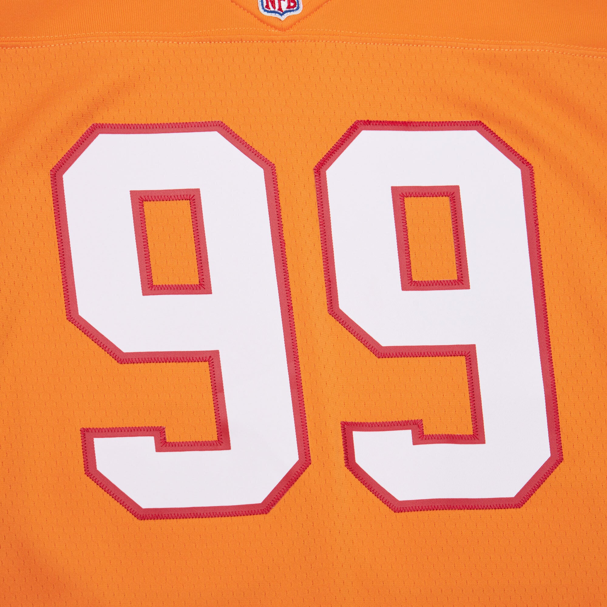 Tampa Bay Buccaneers Warren Sapp Mitchell Ness Orange 1995 Legacy NFL Jersey Men's