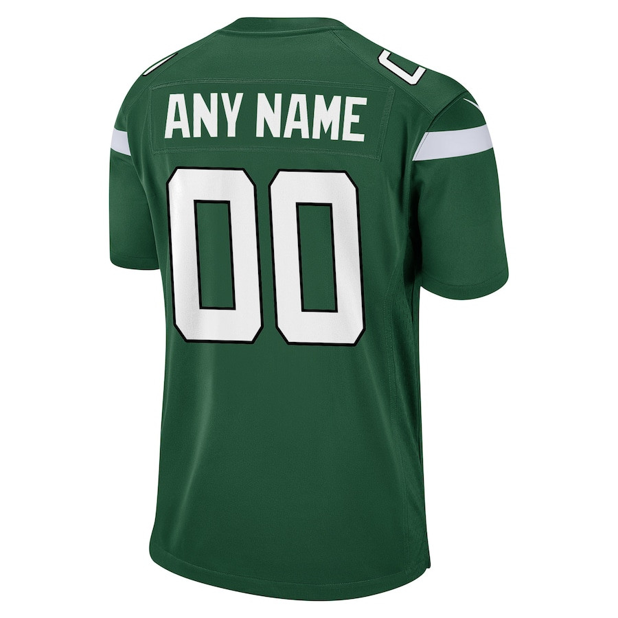 New York Jets Custom Game Gotham Green NFL Jersey Youth