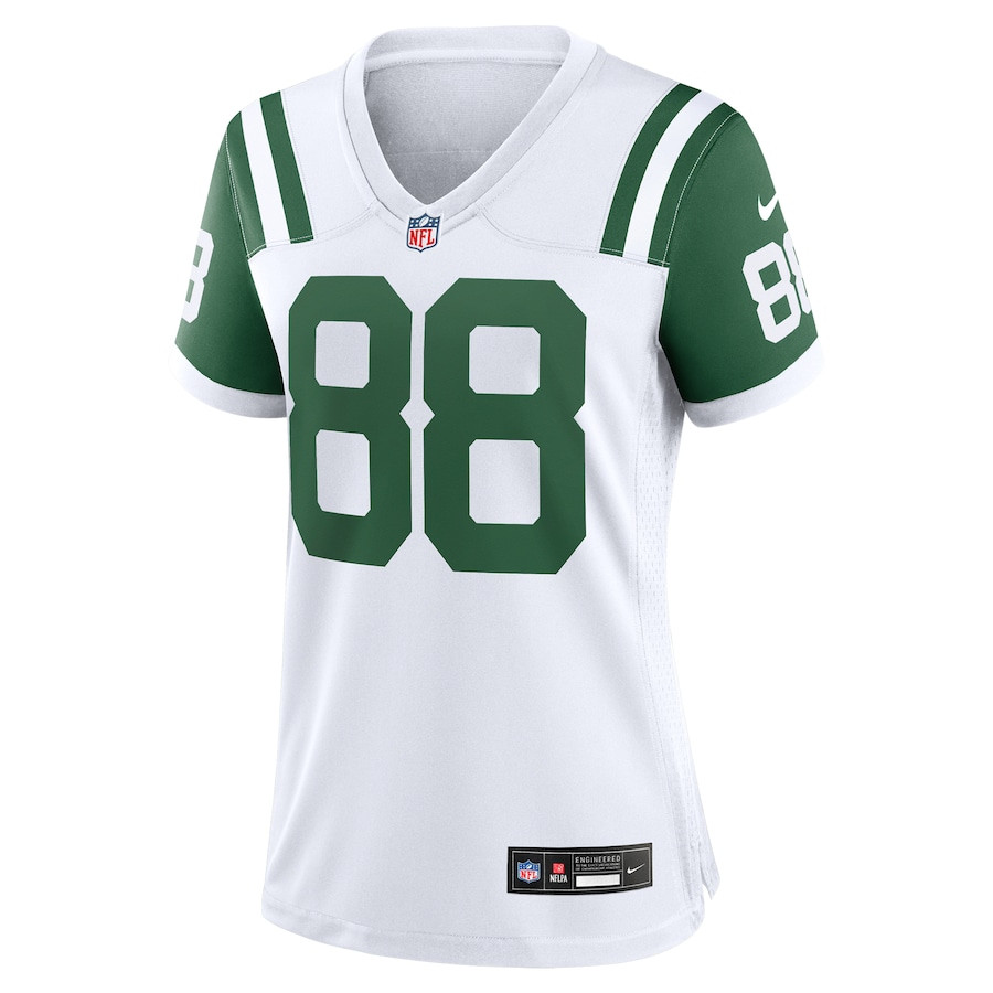 Al Toon 88 New York Jets Classic Alternate Retired Player Game White NFL Jersey Women's